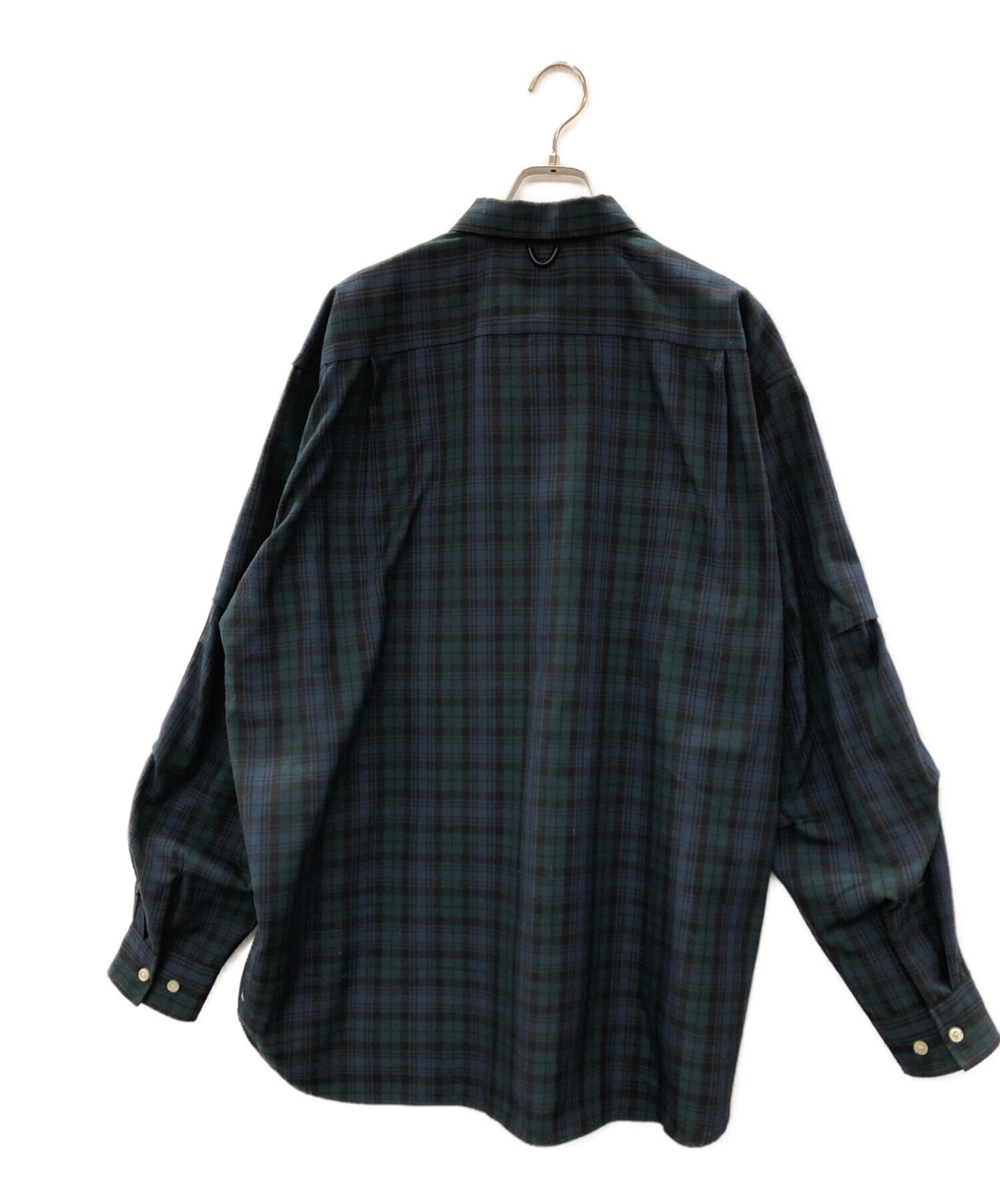 DAIWA PIER39 (ダイワ ピア39) テックフランネルワーカーズシャツ ブラックウォッチ サイズ:L
