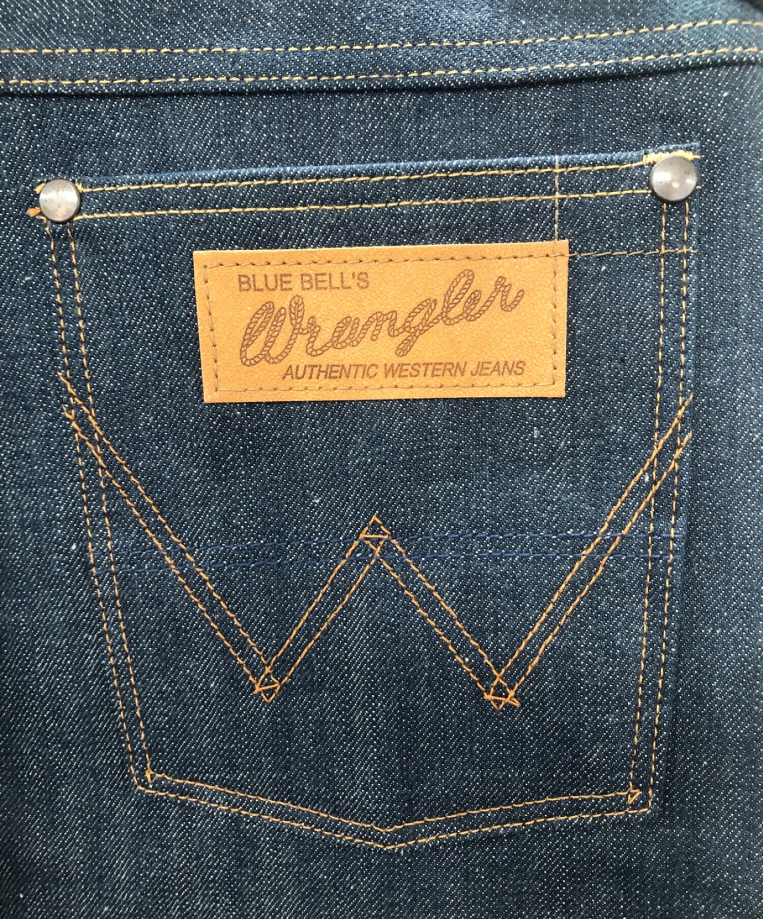 中古・古着通販】Wrangler (ラングラー) デニムパンツ インディゴ