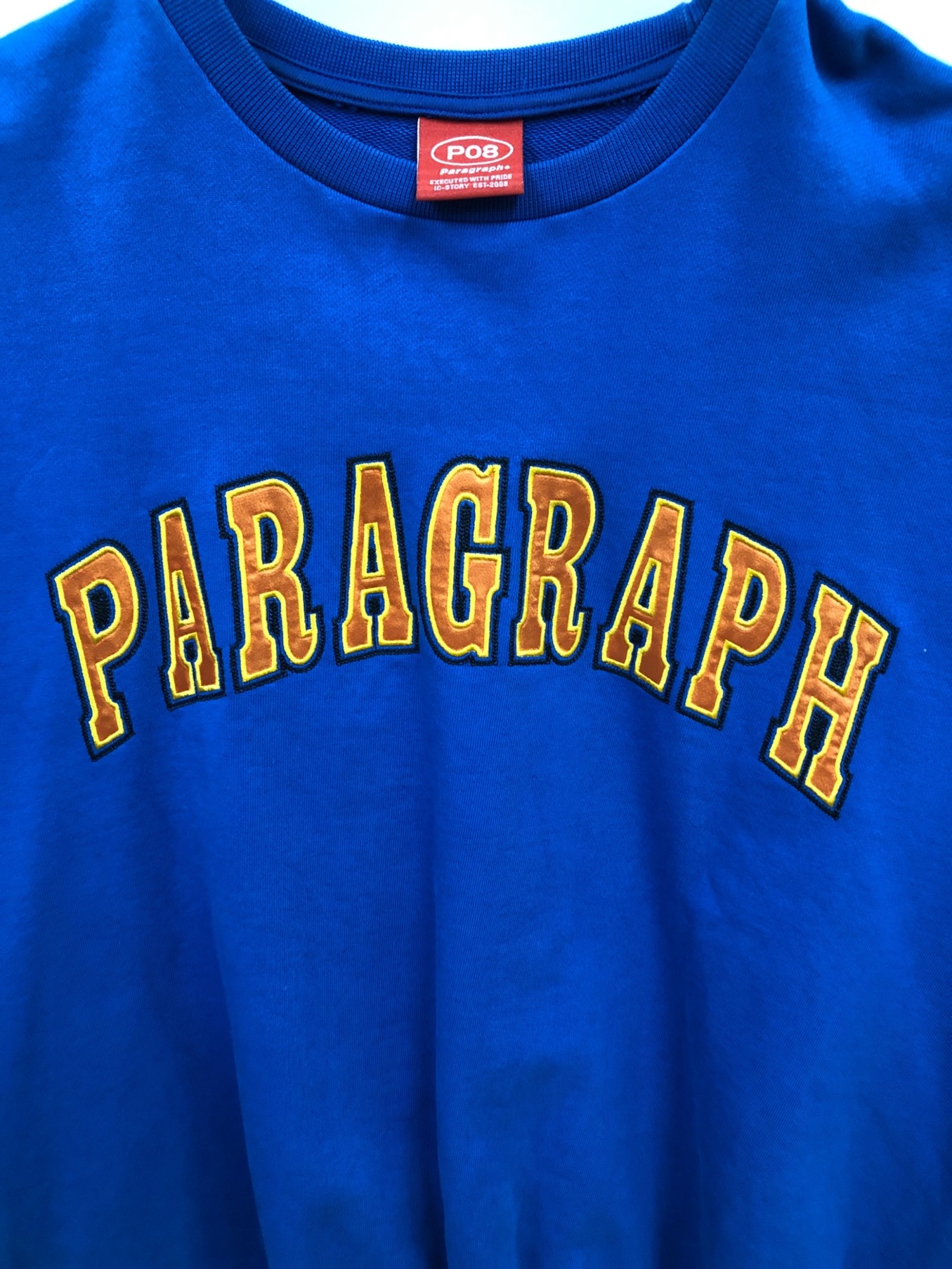 中古・古着通販】paragraph (パラグラフ) オーバーサイズスウェット ブルー サイズ:Free｜ブランド・古着通販  トレファク公式【TREFAC FASHION】スマホサイト