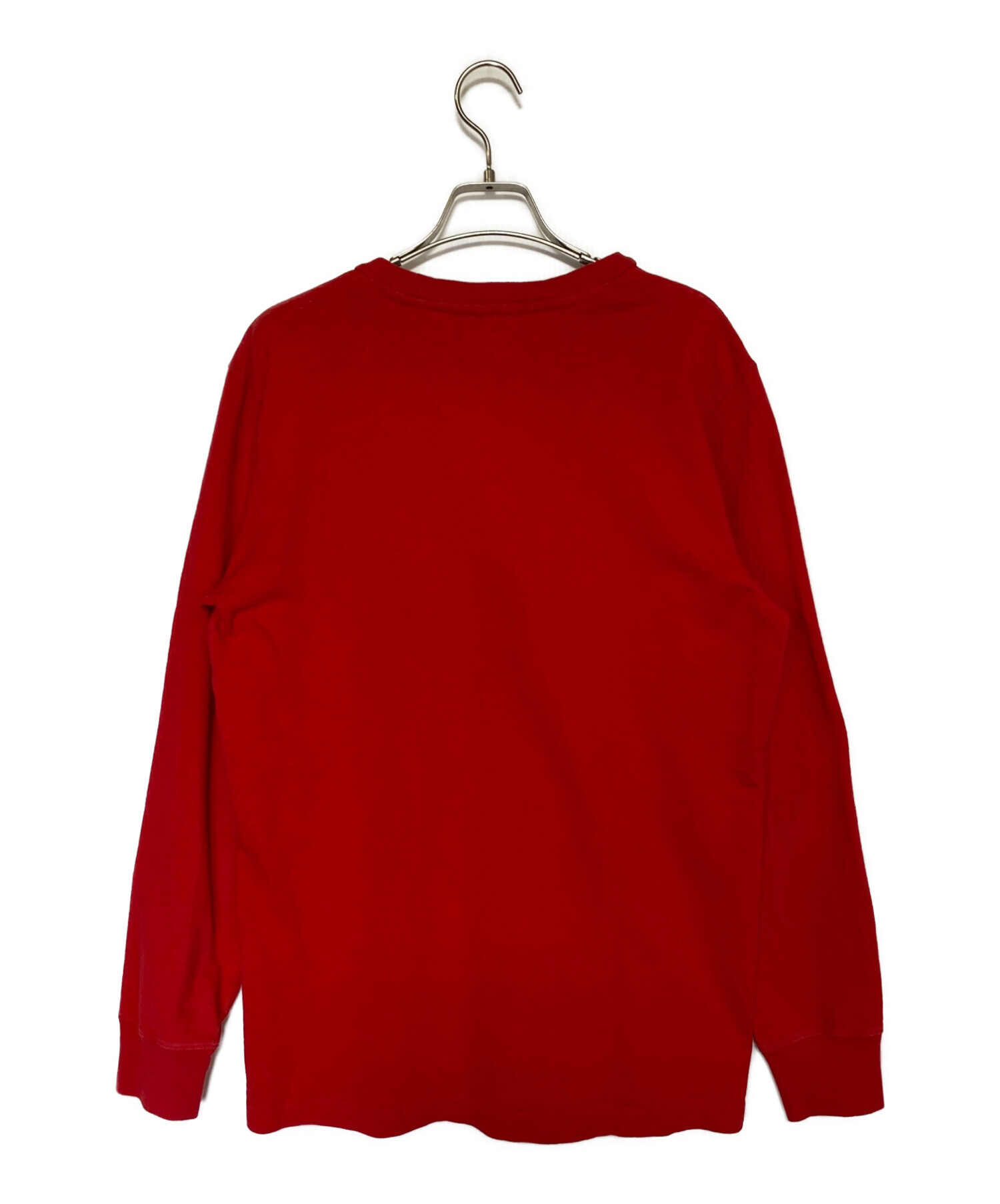 SUPREME (シュプリーム) Arc Logo L/S Top レッド サイズ:M