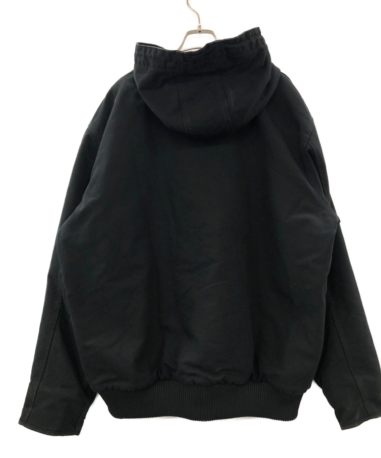【美品】Carhartt カーハート アクティブジャケット ブラック サイズXL着丈約76cm