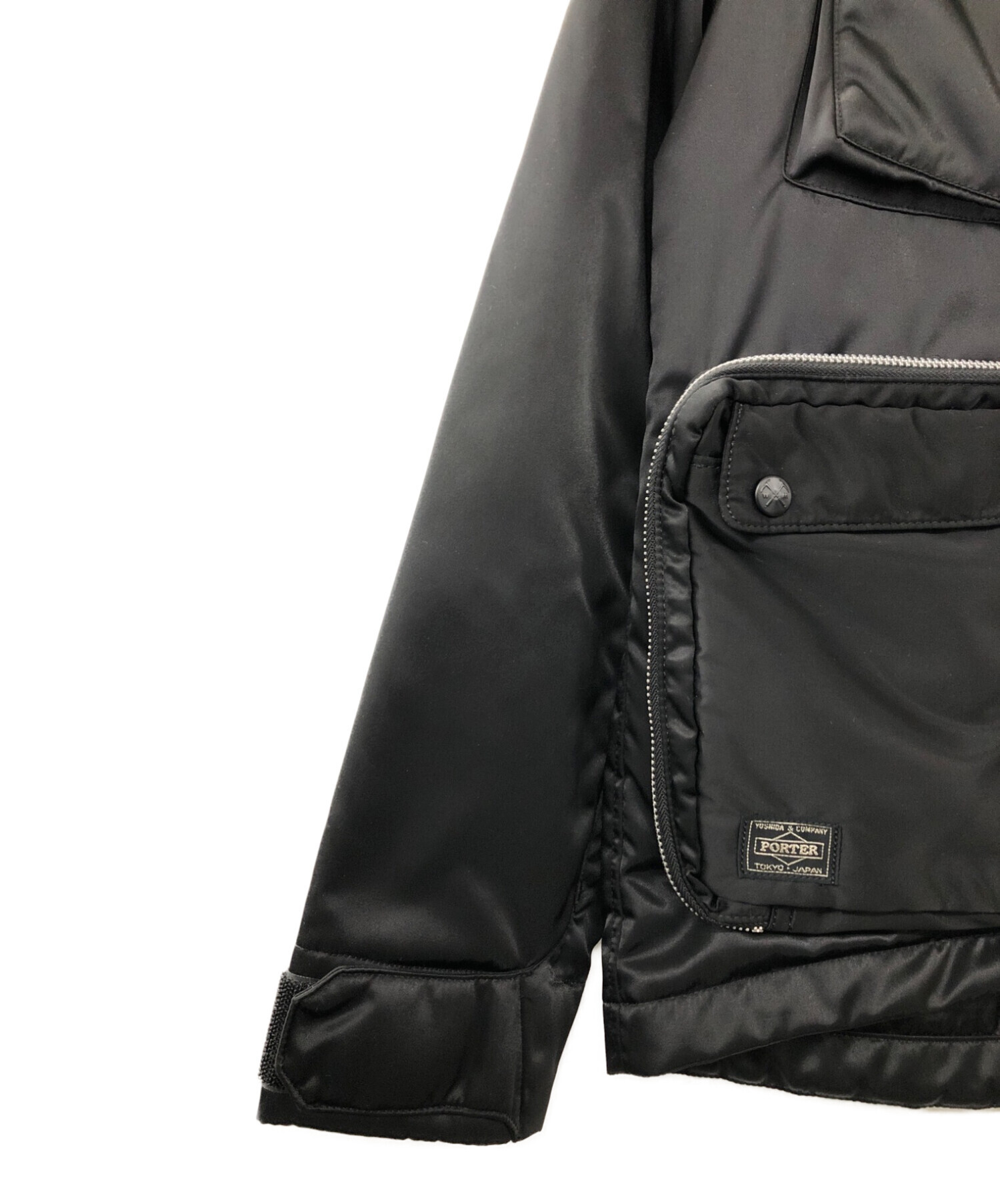 PORTER×WHITE MOUNTAINEERING (ポーター×ホワイトマウンテニアリング) コラボマウンテンパーカー ブラック