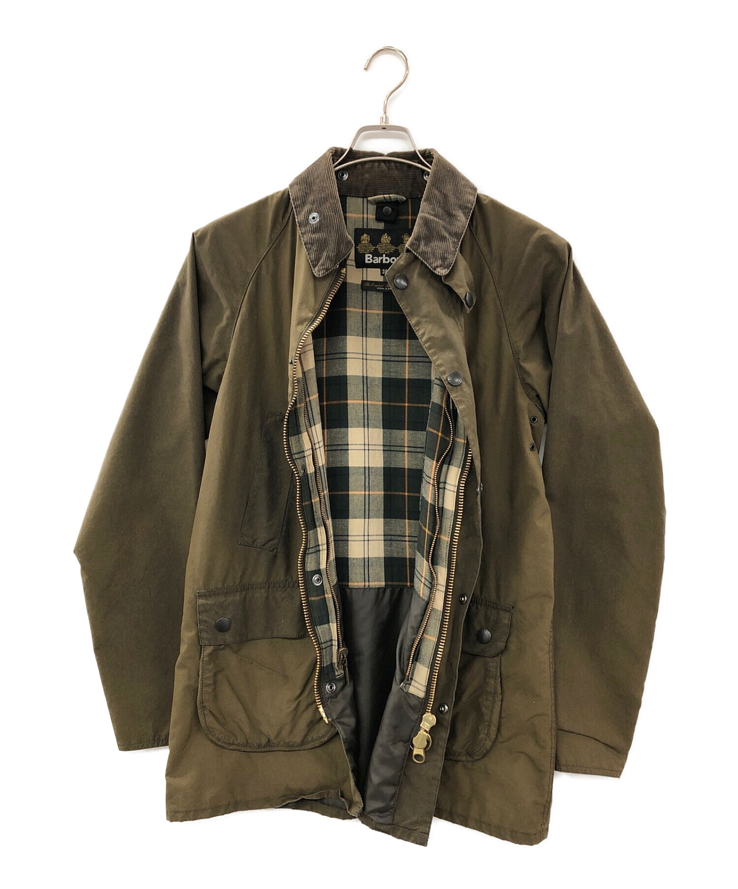 中古・古着通販】Barbour (バブアー) ビデイルジャケット カーキ