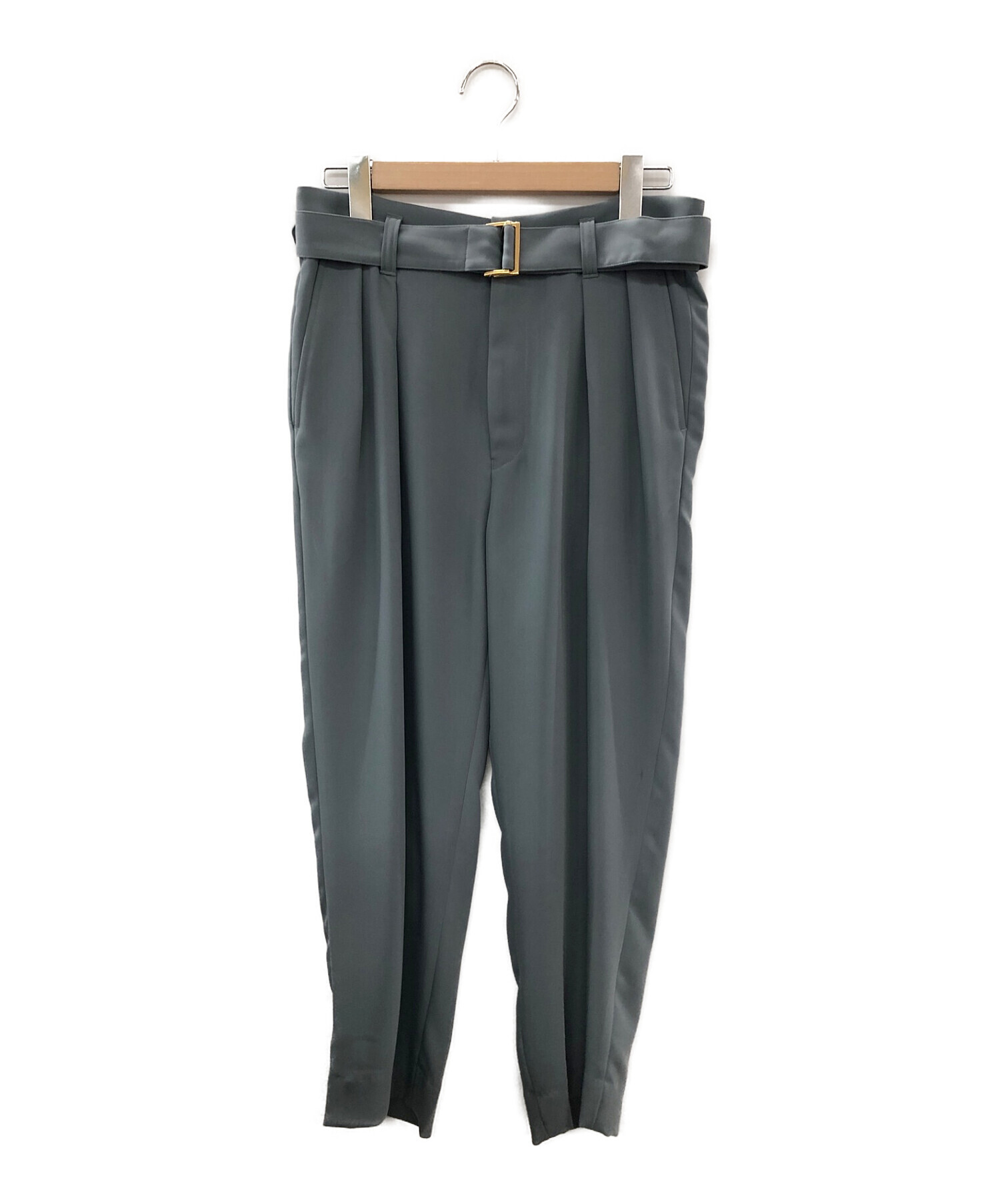 紺×赤 【新品】CULLNI STUDIOUS別注 BELTED SLACKS | ccfl.ie