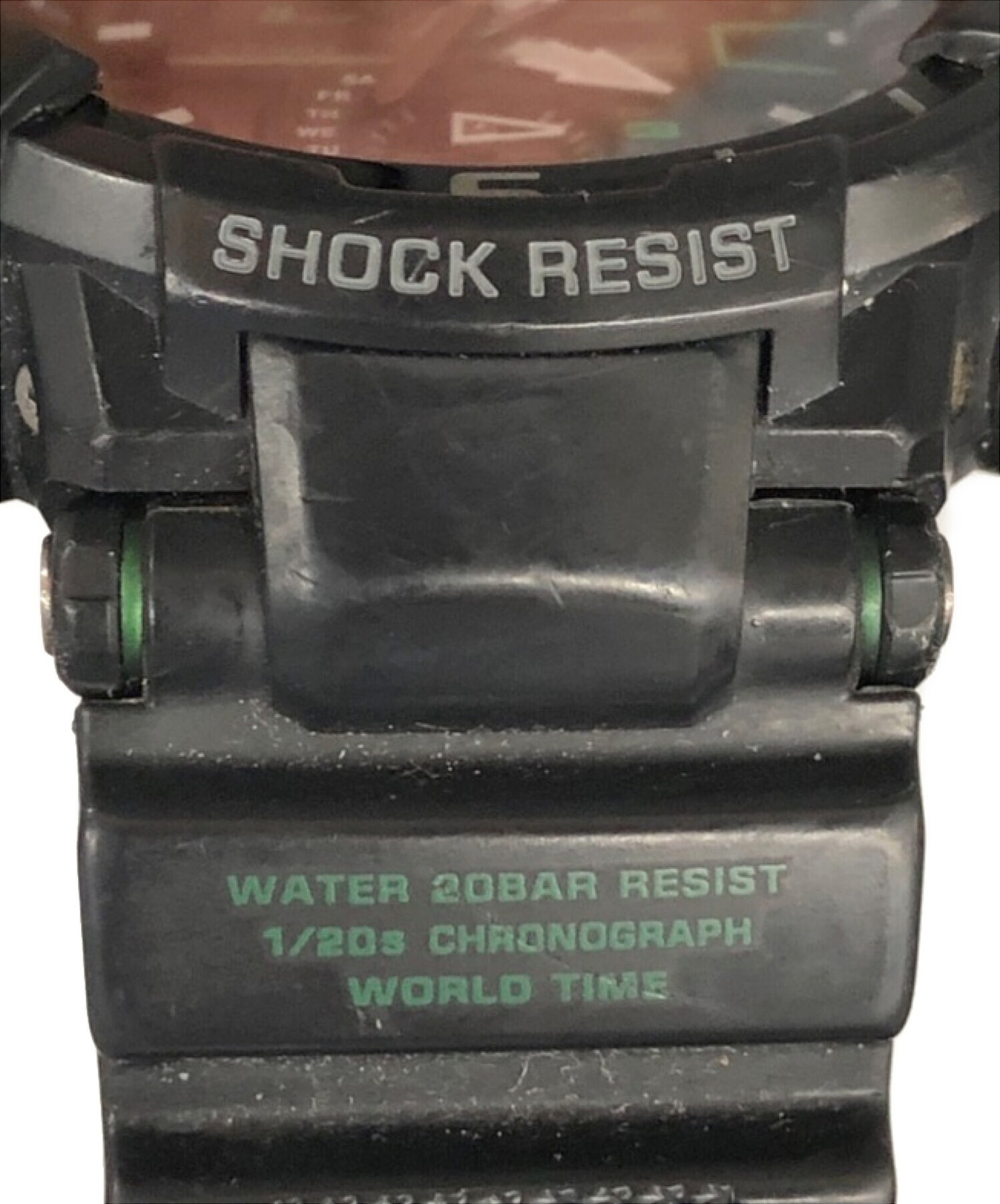 G shock antimagnetic top shock absorbing structure