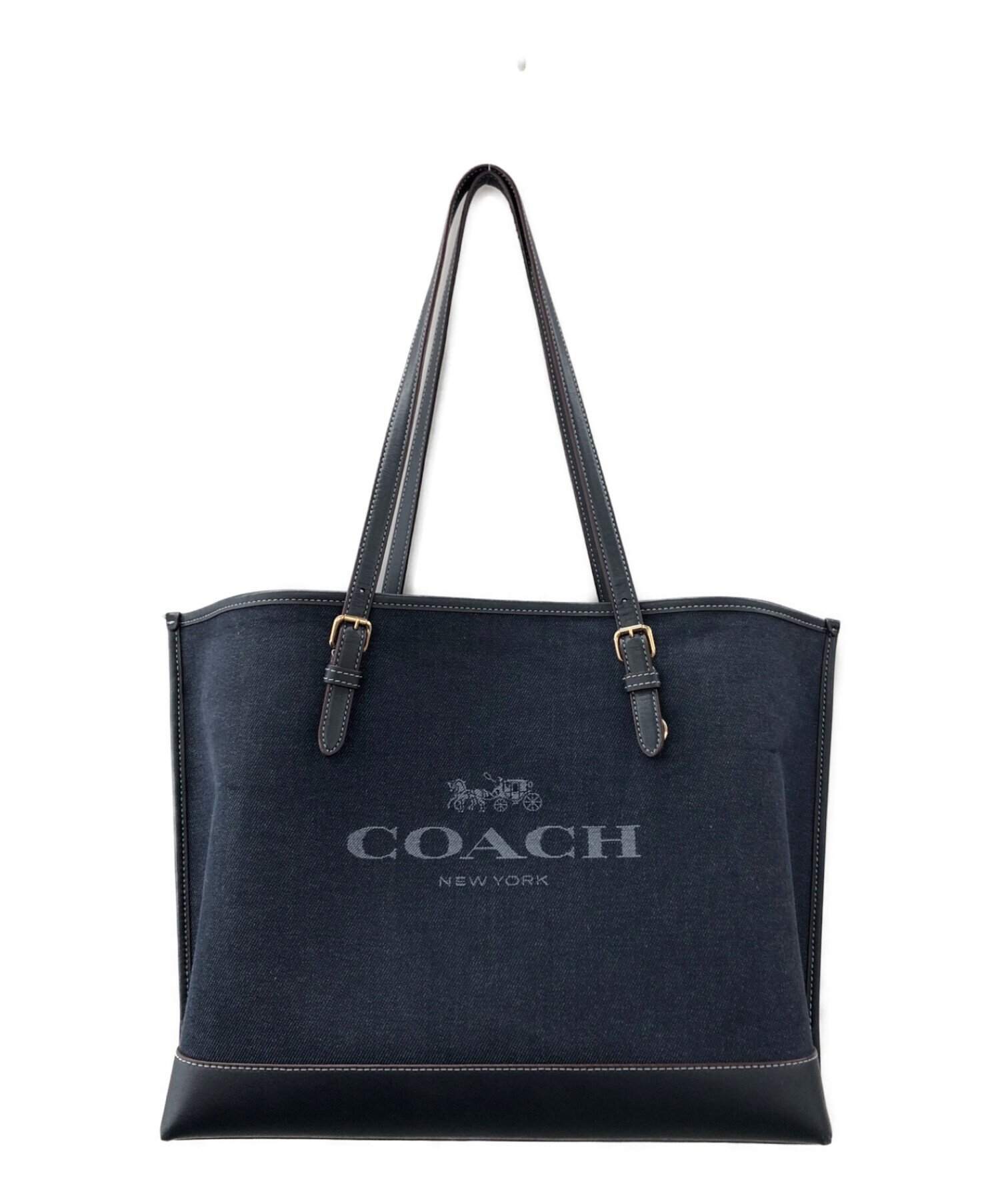 中古・古着通販】COACH (コーチ) トートバッグ インディゴ｜ブランド