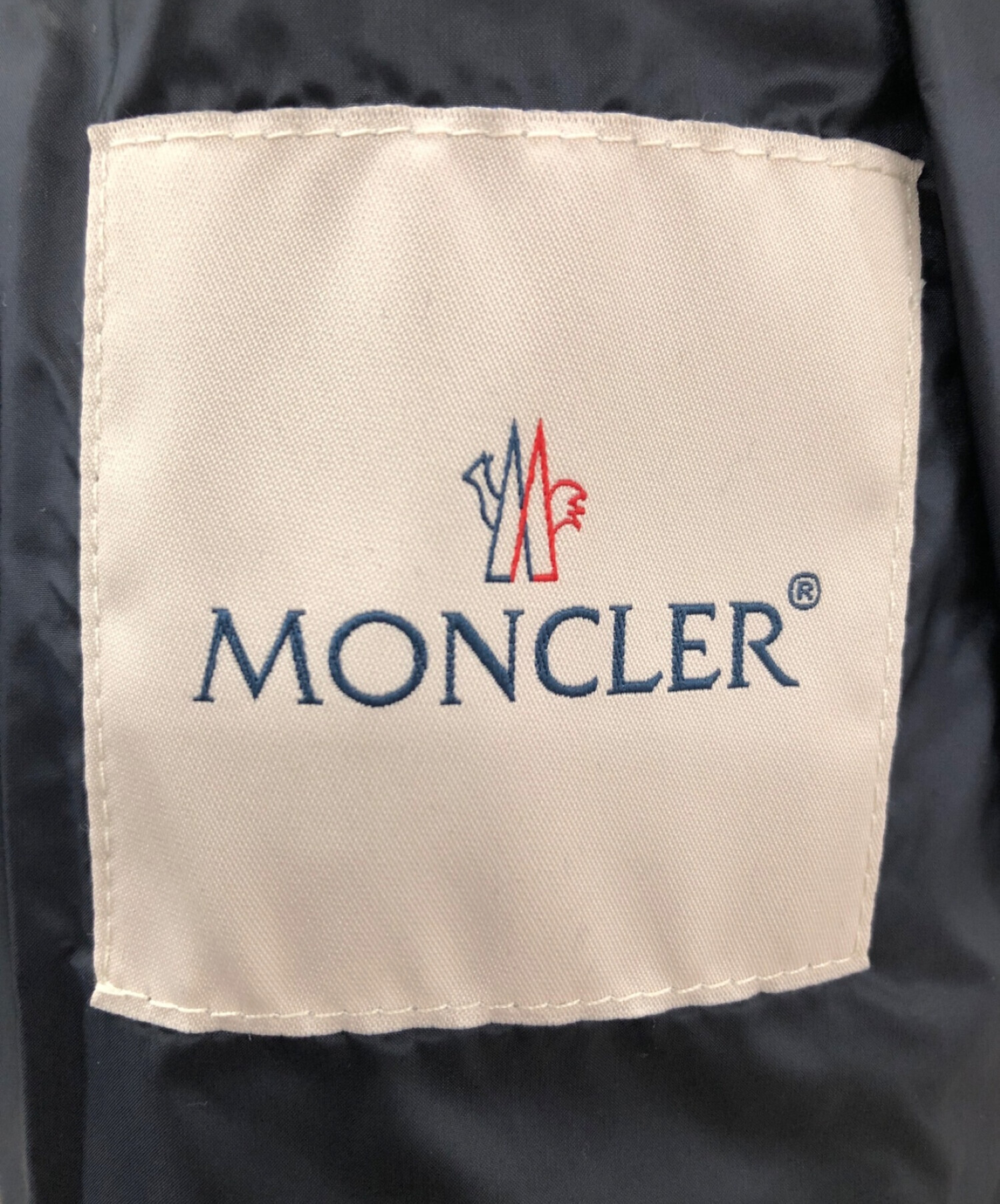 中古・古着通販】MONCLER (モンクレール) ダウンベスト ネイビー