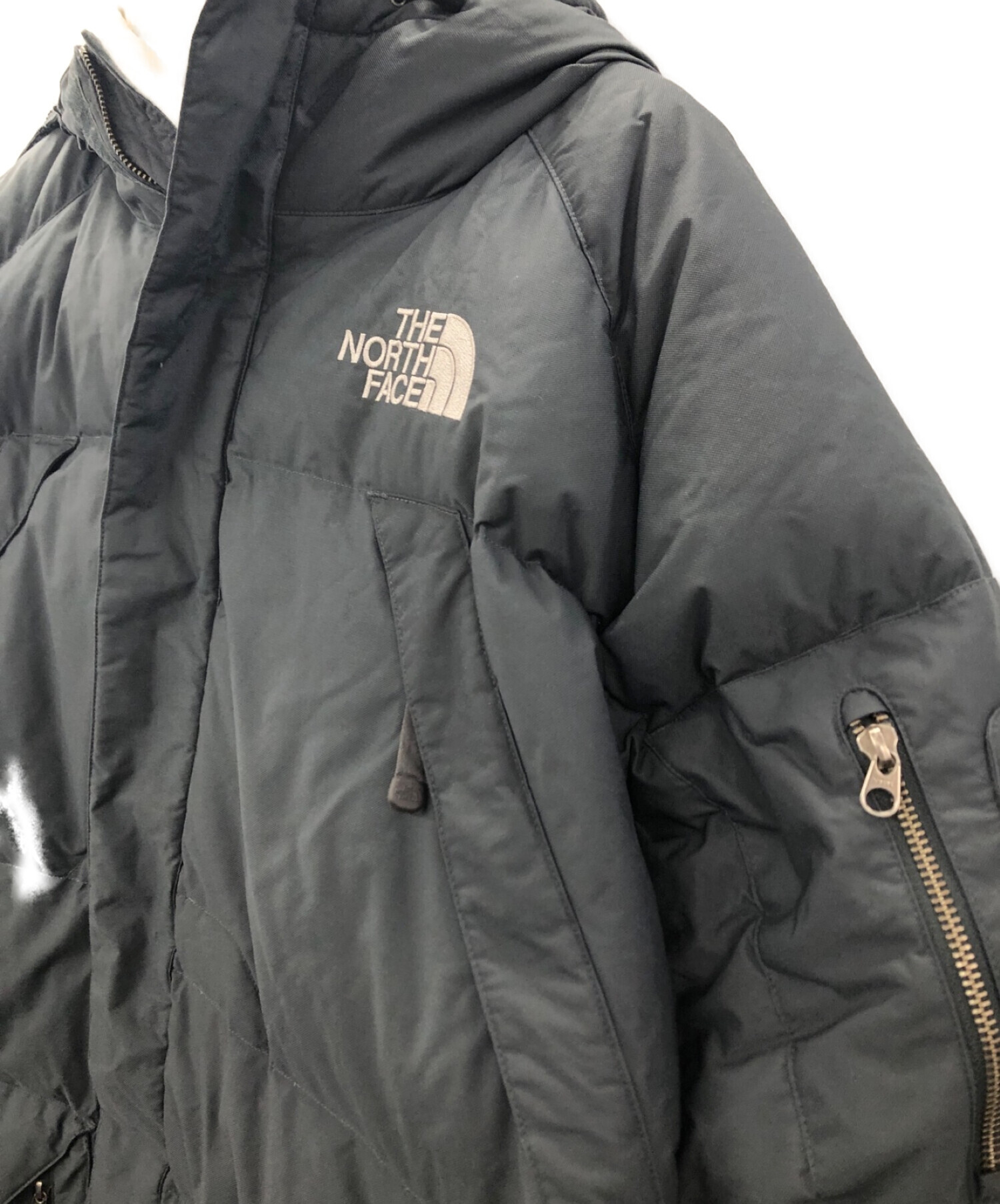 THE NORTH FACE (ザ ノース フェイス) ダウンコート グレー サイズ:XXL