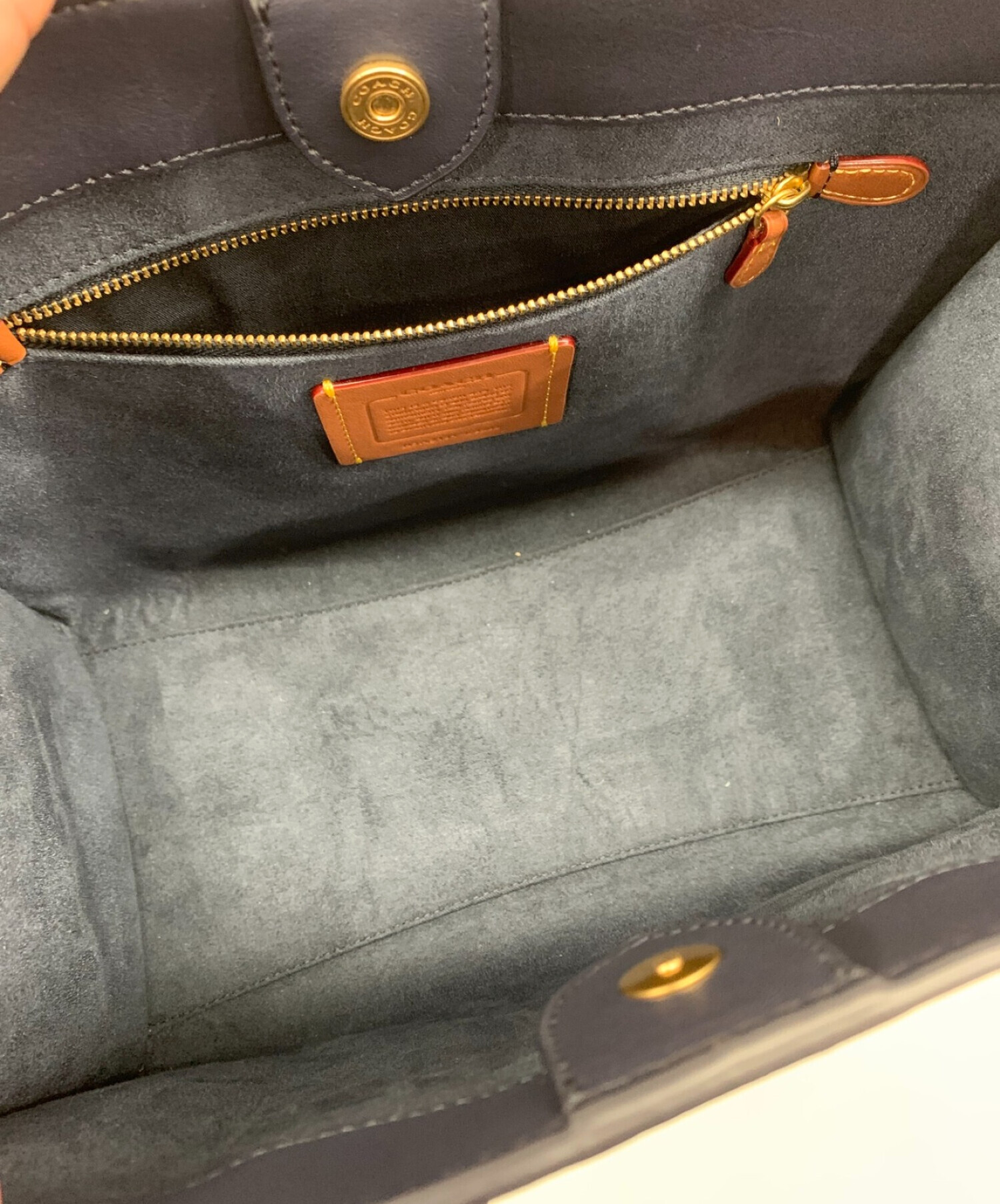 中古・古着通販】COACH (コーチ) 2WAYバッグ フィールドトートバッグ