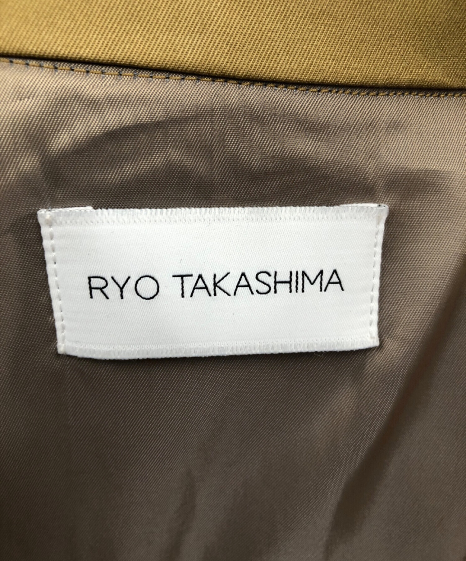 中古・古着通販】RYO TAKASHIMA (リョウタカシマ) ステンカラー