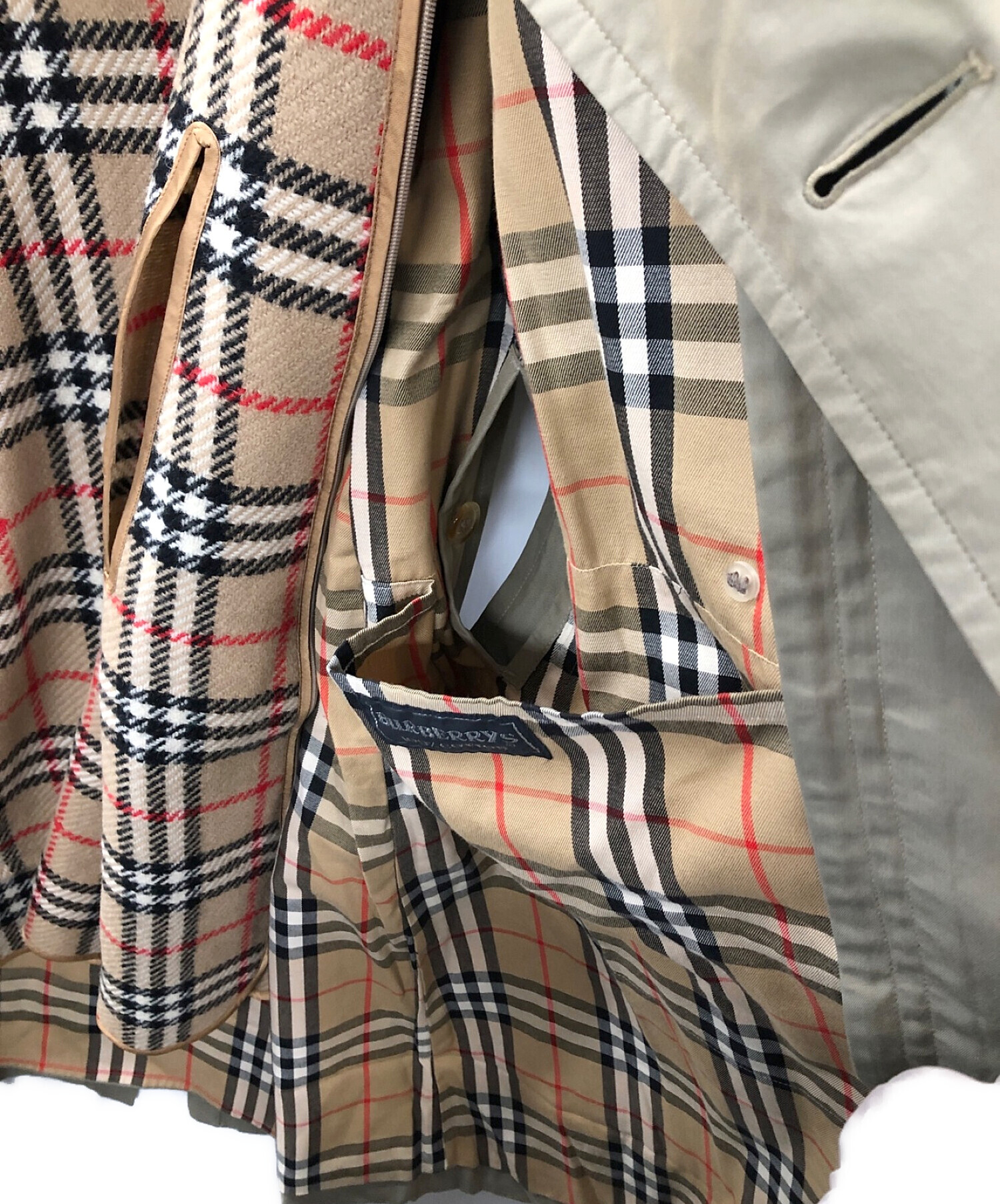 中古・古着通販】Burberry's (バーバリーズ) トレンチコート カーキ