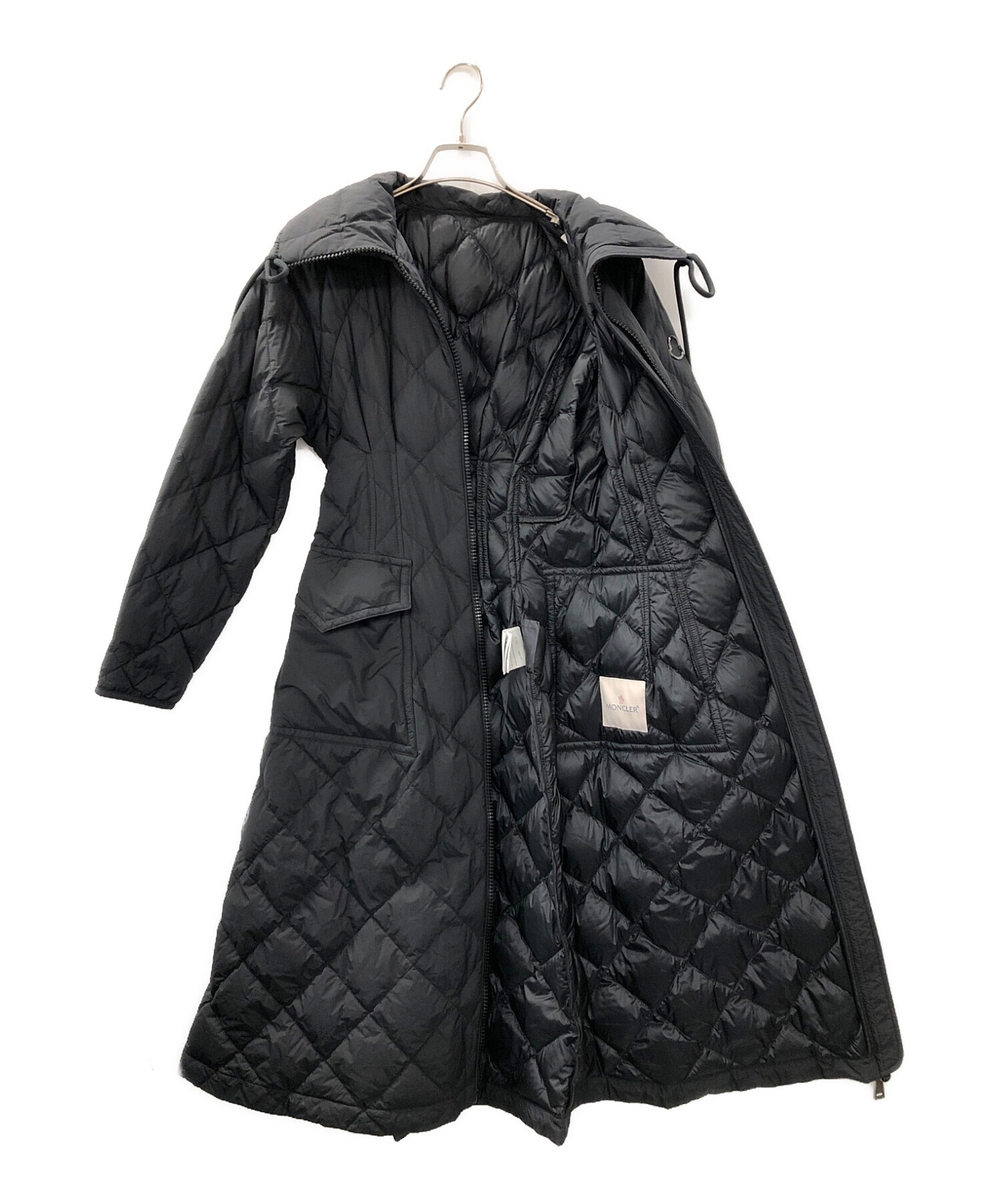 中古・古着通販】MONCLER (モンクレール) キルティングコート ブラック サイズ:S｜ブランド・古着通販 トレファク公式【TREFAC  FASHION】スマホサイト