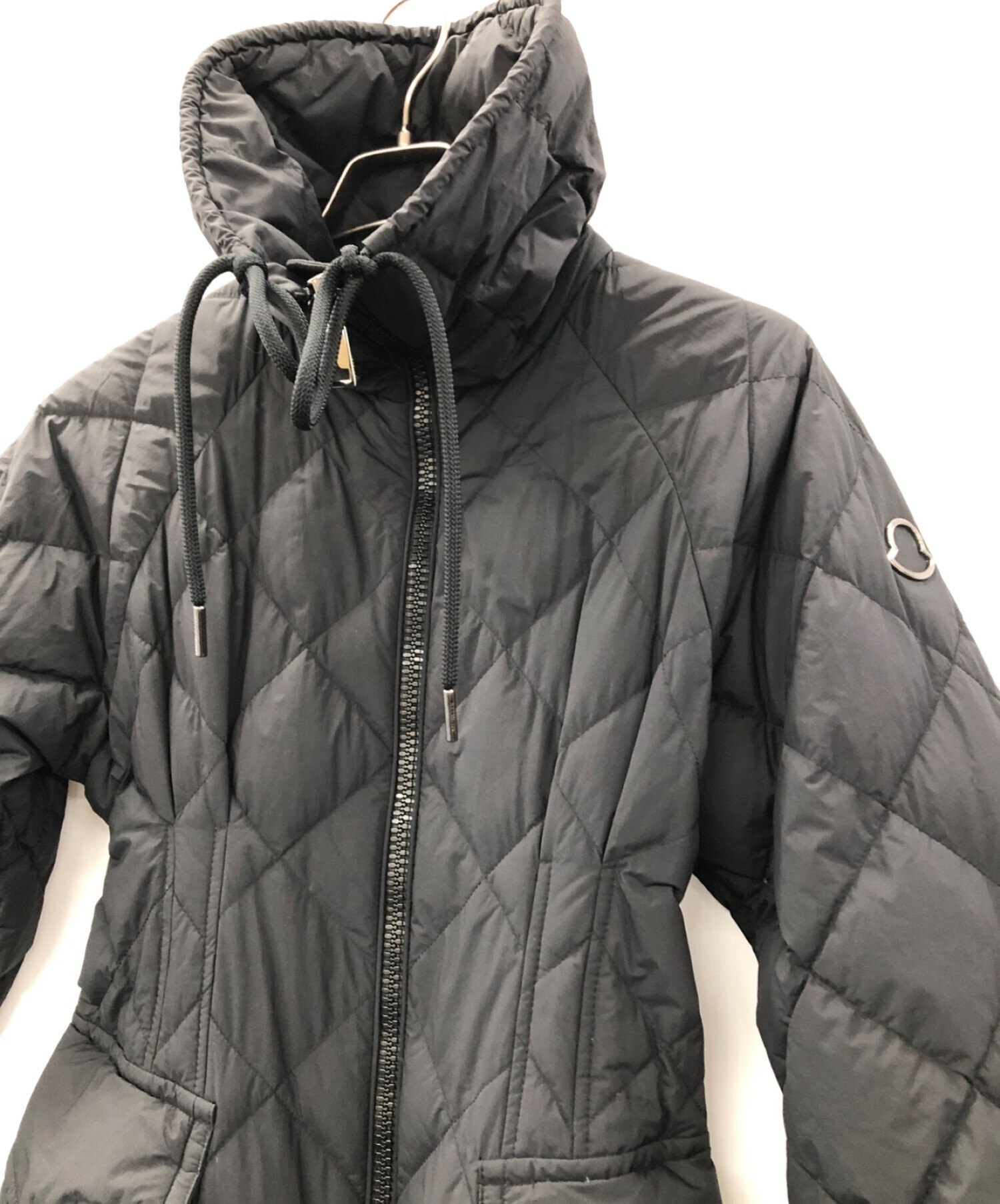 中古・古着通販】MONCLER (モンクレール) キルティングコート ブラック