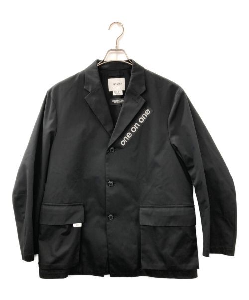 【中古・古着通販】UNDERCOVER (アンダーカバー) WTAPS (ダブルタップス) テーラードジャケット ブラック サイズ:L｜ブランド・古着通販  トレファク公式【TREFAC FASHION】スマホサイト