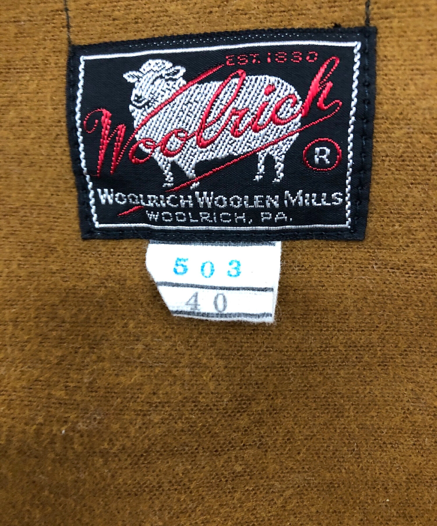 中古・古着通販】WOOLRICH (ウールリッチ) ハンティングジャケット