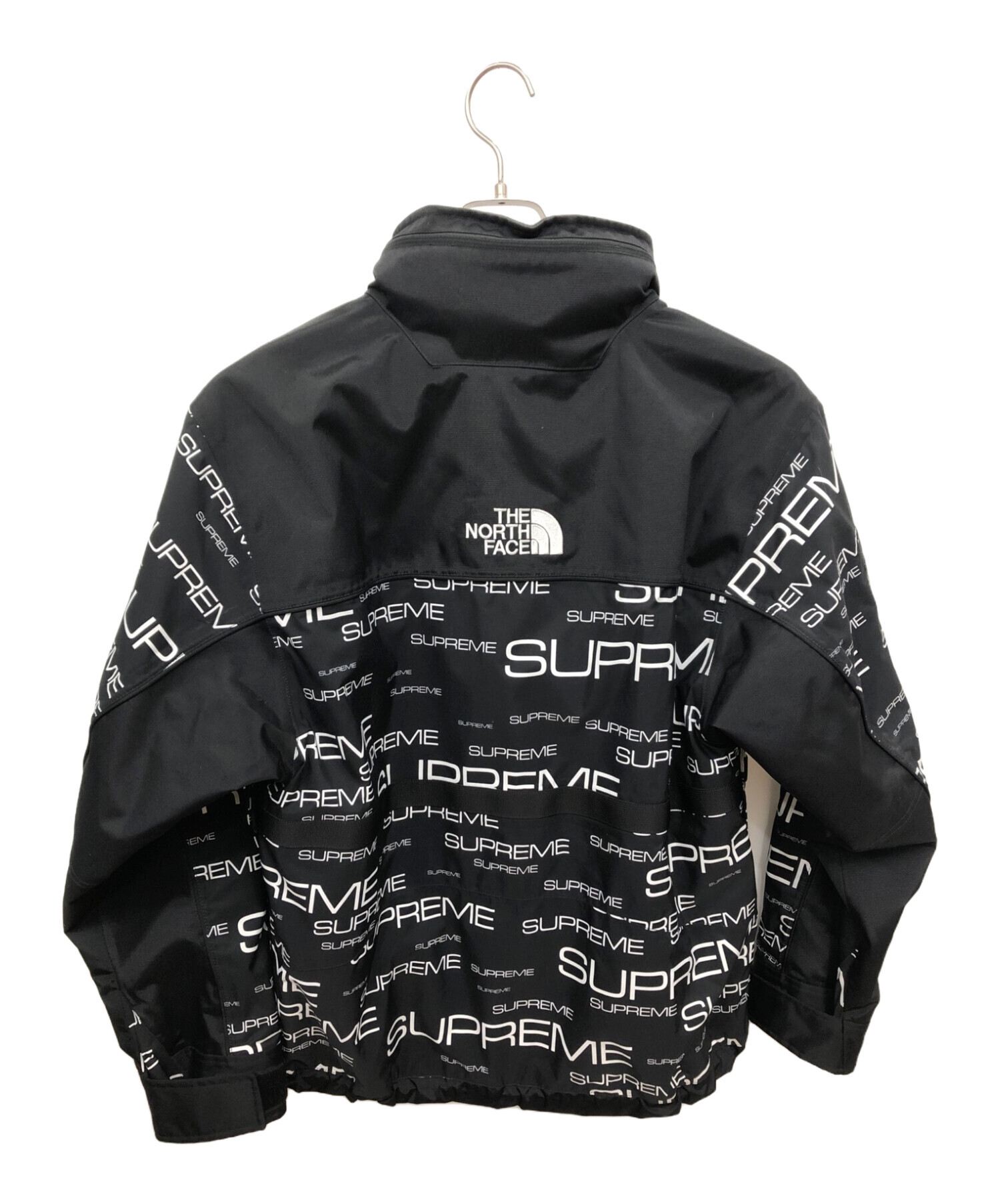 THE NORTH FACE (ザ ノース フェイス) SUPREME (シュプリーム) Steep Tech Apogee Jacket  ブラック×ホワイト サイズ:SIZE M