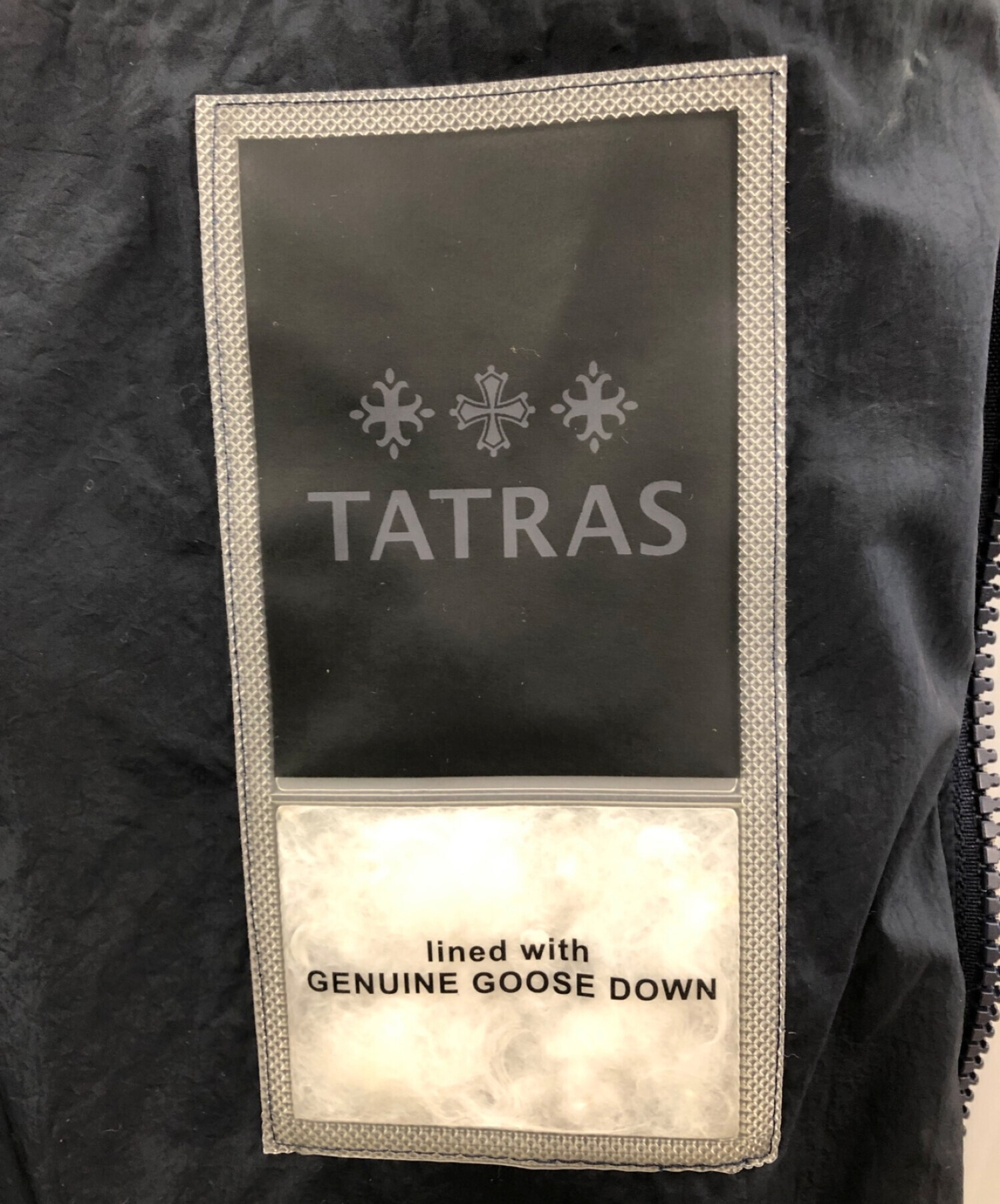 中古・古着通販】TATRAS (タトラス) ダウンコート ネイビー サイズ:S