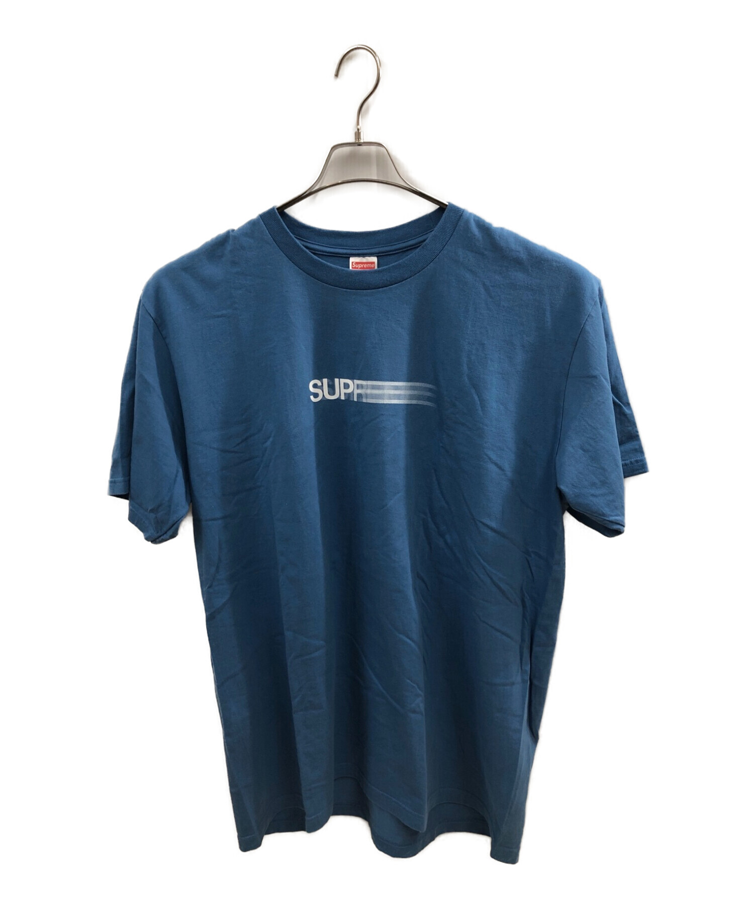 SUPREME (シュプリーム) 半袖カットソー ブルー サイズ:XL