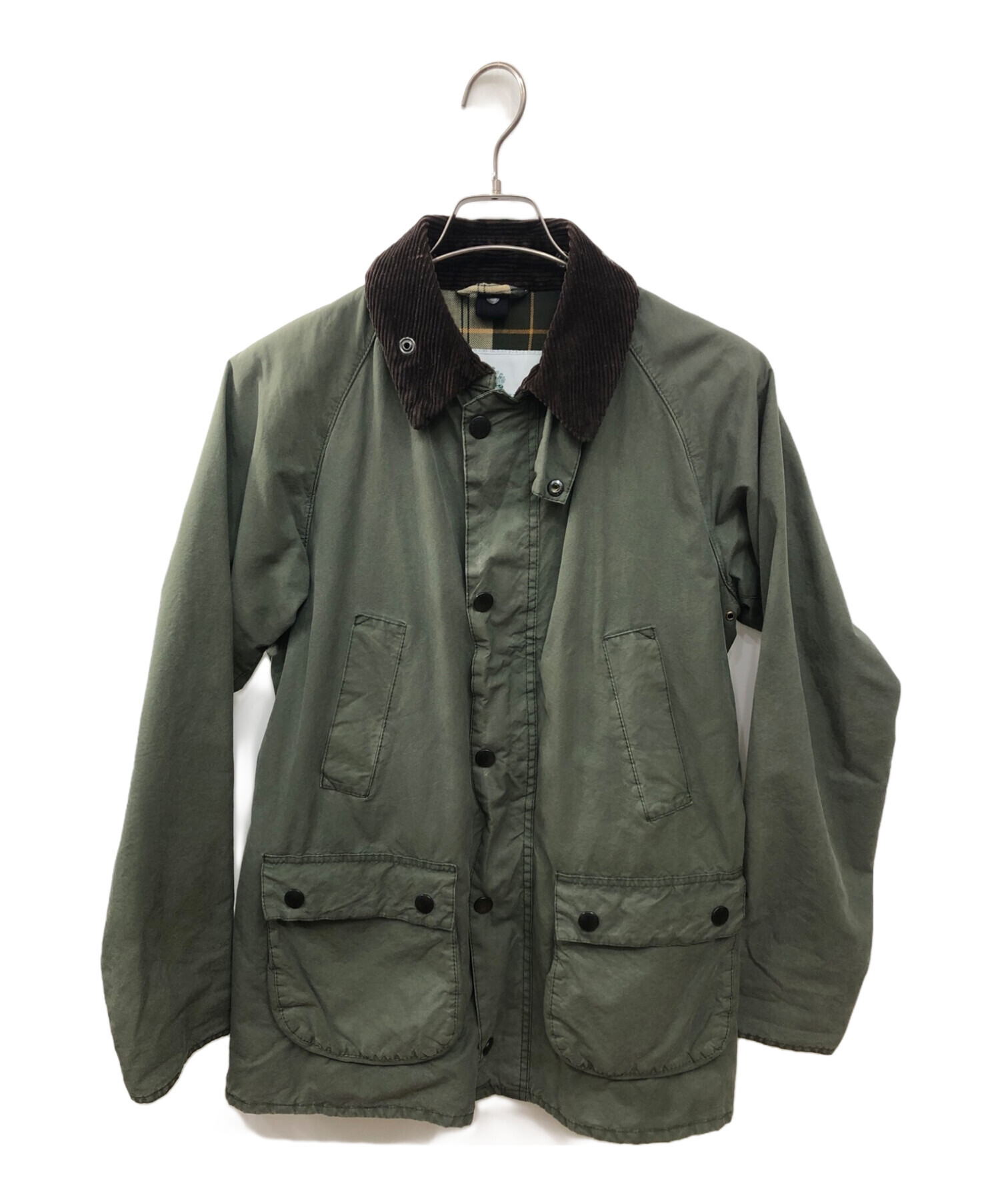 中古・古着通販】Barbour (バブアー) ビデイルジャケット グリーン サイズ:SIZE 38｜ブランド・古着通販 トレファク公式【TREFAC  FASHION】スマホサイト