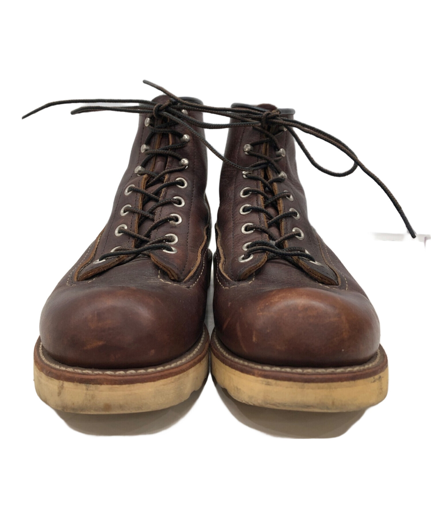 中古・古着通販】RED WING (レッドウィング) ラインマンブーツ ブラウン サイズ:26cm｜ブランド・古着通販 トレファク公式【TREFAC  FASHION】スマホサイト