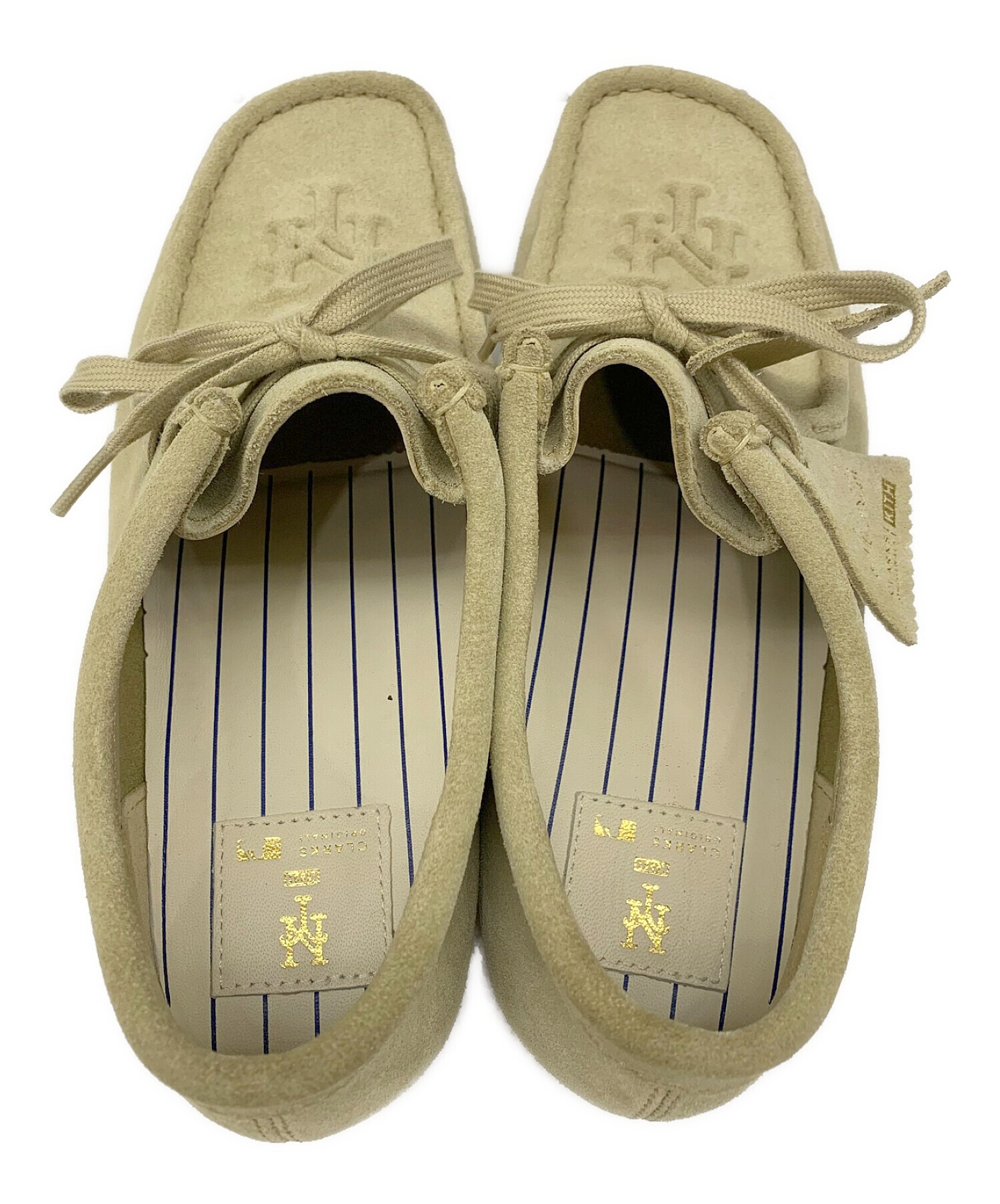 中古・古着通販】CLARKS (クラークス) KITH (キス) MLB (エムエルビー) Wallabee Lo Mets 