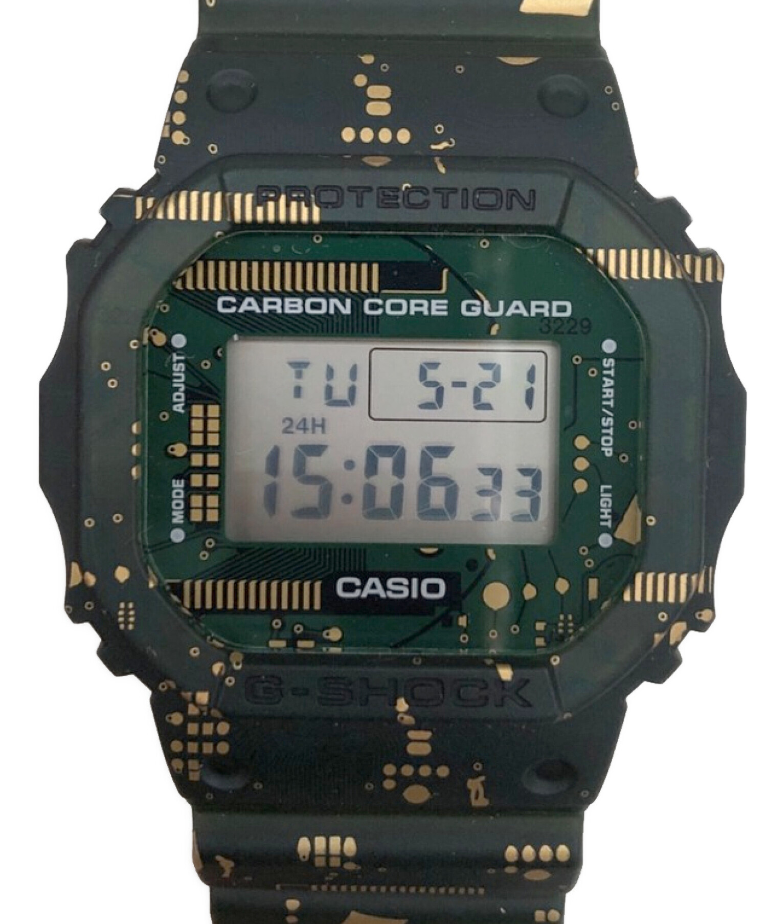 2024得価[DSE] (展示未使用品) 美品 CASIO カシオ 腕時計 プロトレック 電波ソーラー PRW-3100-1JF メンズ PRO TREK