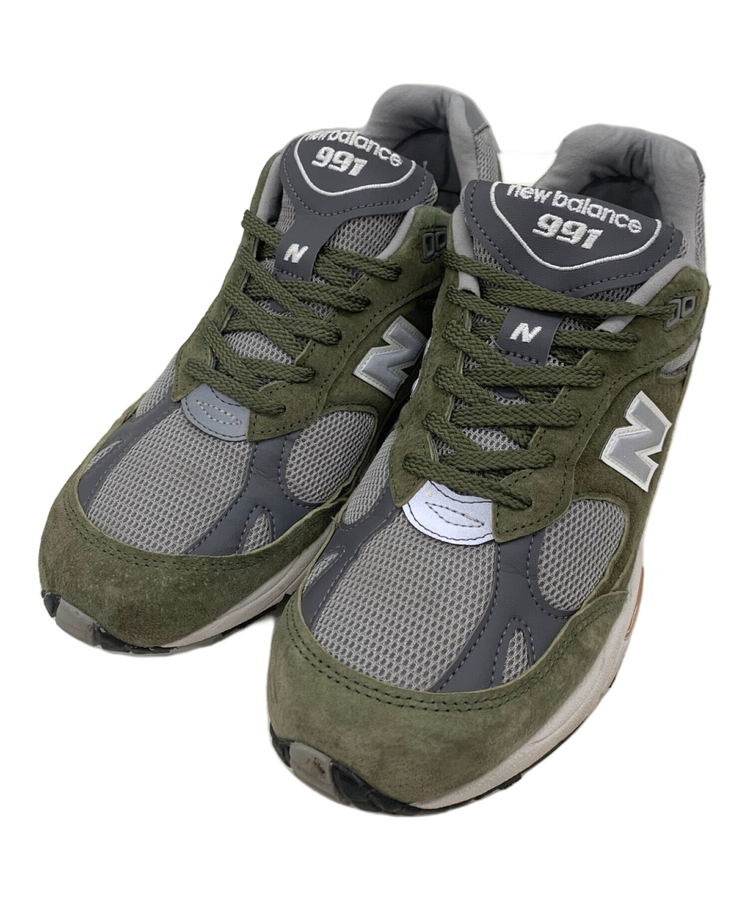 中古・古着通販】NEW BALANCE (ニューバランス) 991”GREEN” グリーン サイズ:US10｜ブランド・古着通販  トレファク公式【TREFAC FASHION】スマホサイト