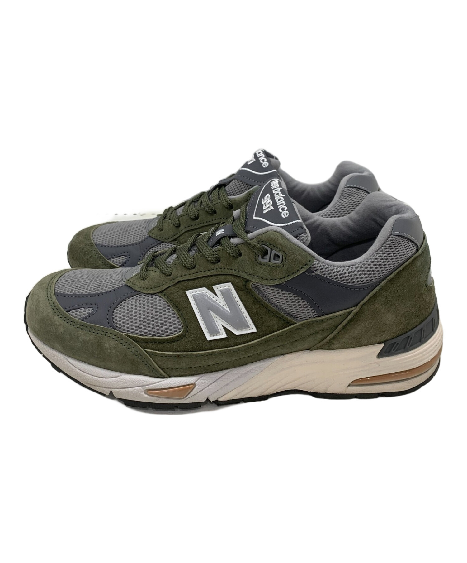 中古・古着通販】NEW BALANCE (ニューバランス) 991”GREEN” グリーン サイズ:US10｜ブランド・古着通販  トレファク公式【TREFAC FASHION】スマホサイト