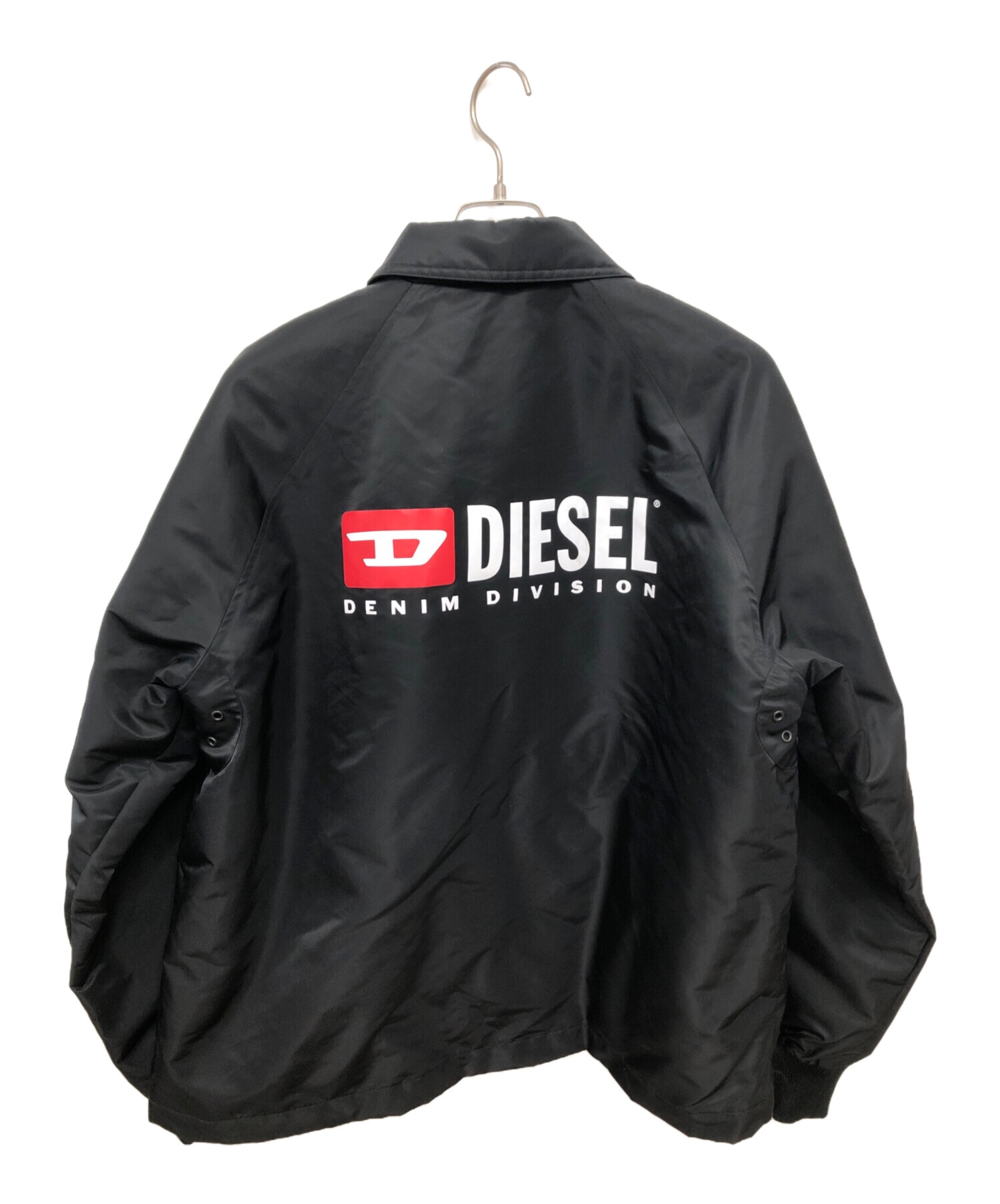 DIESEL (ディーゼル) コーチジャケット ブラック サイズ:L