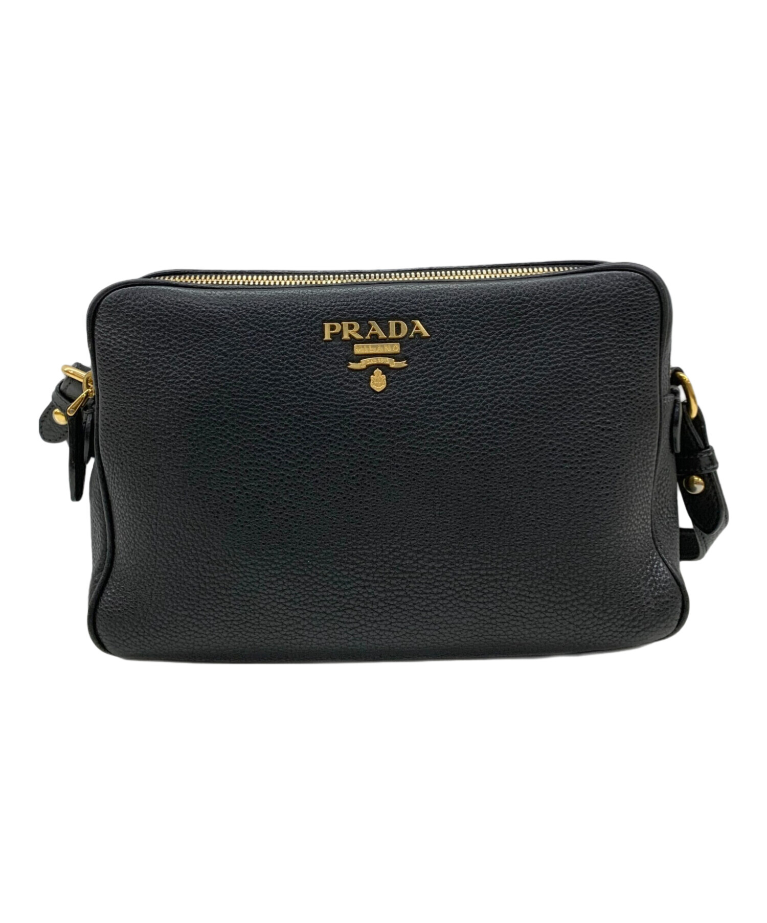 中古・古着通販】PRADA (プラダ) ショルダーバッグ/VITELLO PHENIX ブラック｜ブランド・古着通販 トレファク公式【TREFAC  FASHION】スマホサイト