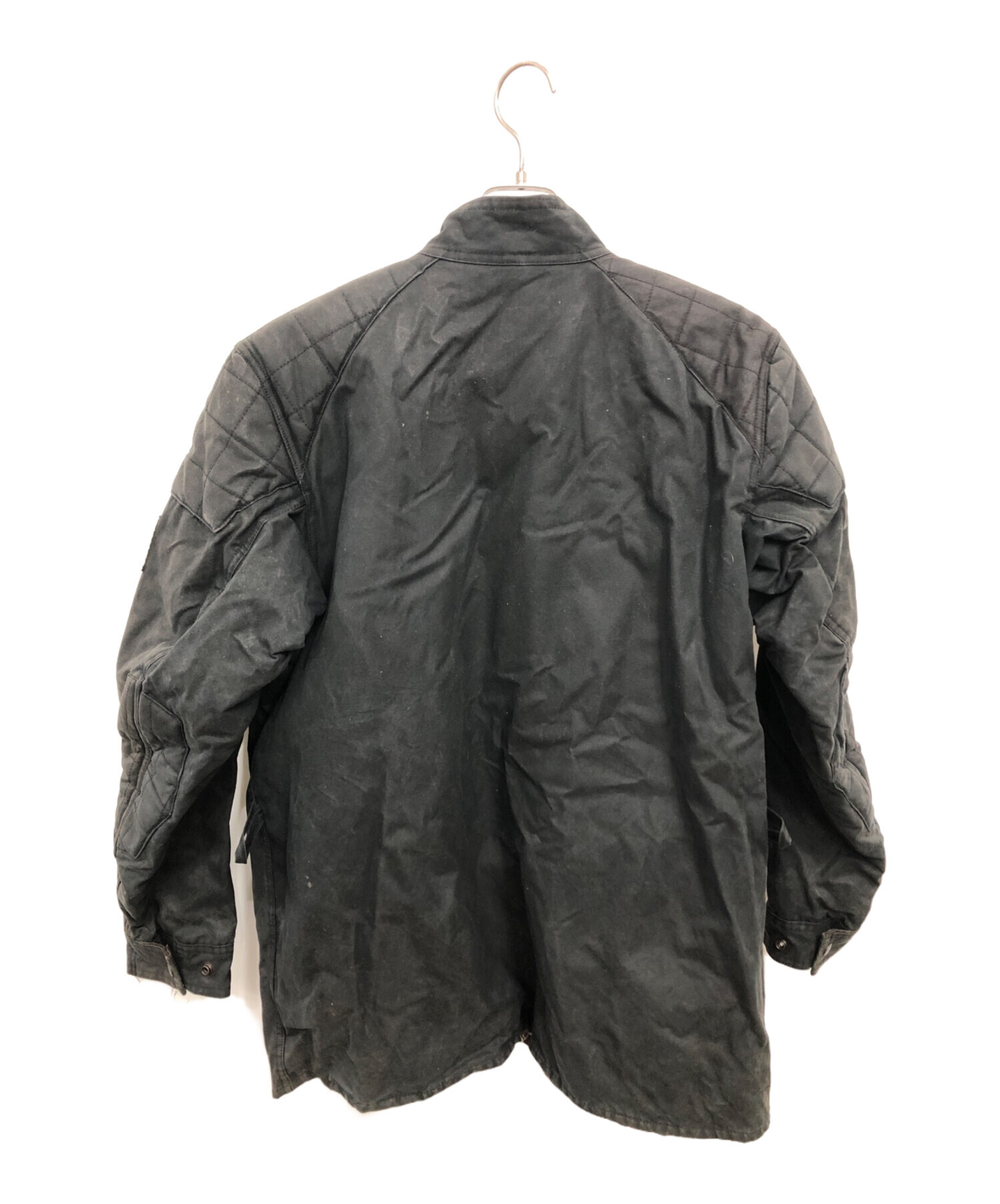 中古・古着通販】BELSTAFF (ベルスタッフ) オイルジャケット 80S TRIAL MASTER ブラック サイズ:表記無し｜ブランド・古着通販  トレファク公式【TREFAC FASHION】スマホサイト