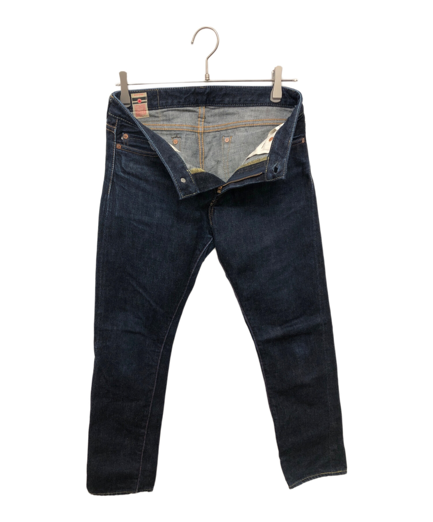 中古・古着通販】MOMOTARO JEANS (桃太郎ジーンズ) 出陣レディース・レギュラーライズタイトストレート インディゴ サイズ:W28｜ブランド・古着通販  トレファク公式【TREFAC FASHION】スマホサイト