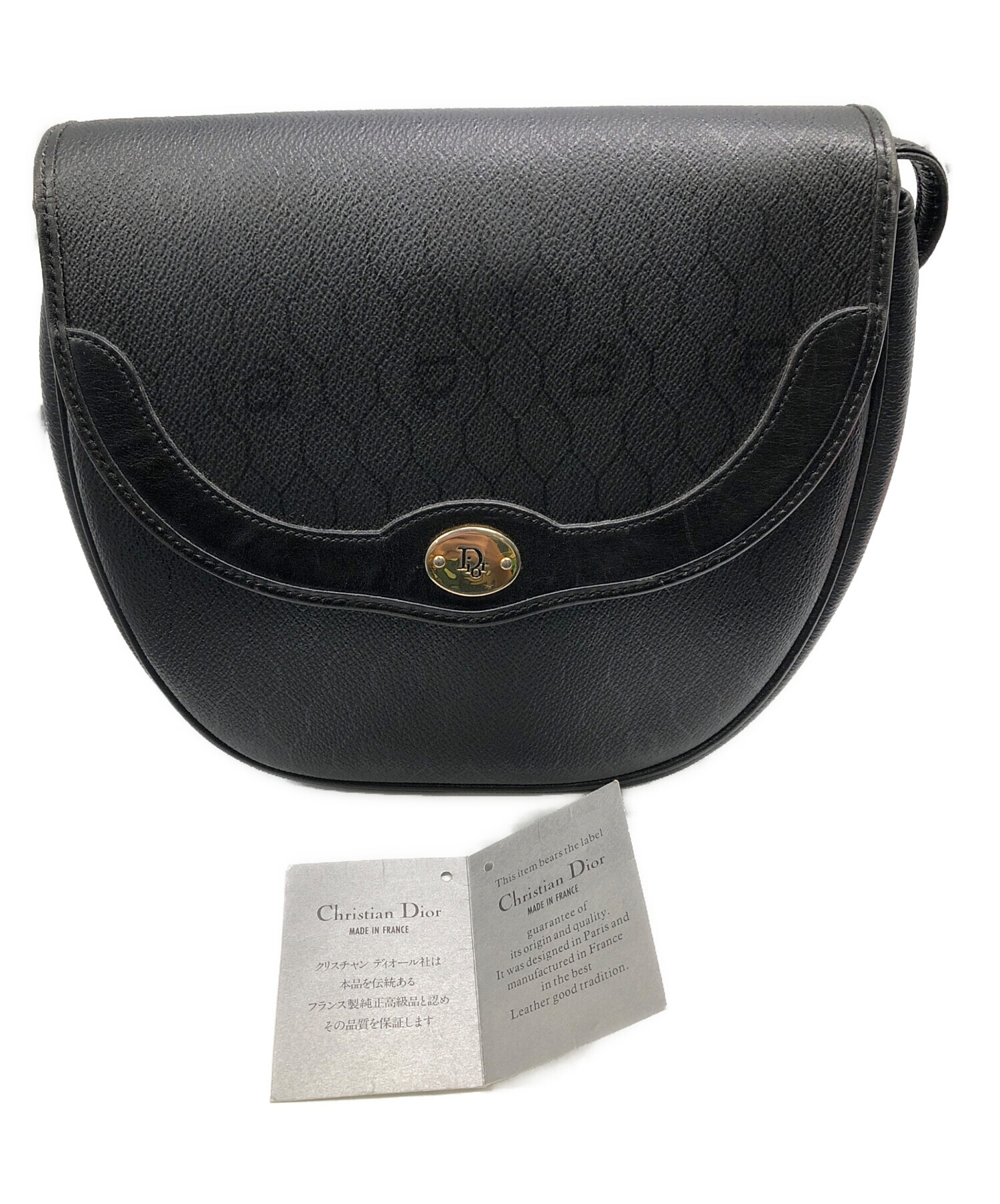 中古・古着通販】Christian Dior (クリスチャン ディオール) ヴィンテージショルダーバッグ ブラック｜ブランド・古着通販  トレファク公式【TREFAC FASHION】スマホサイト