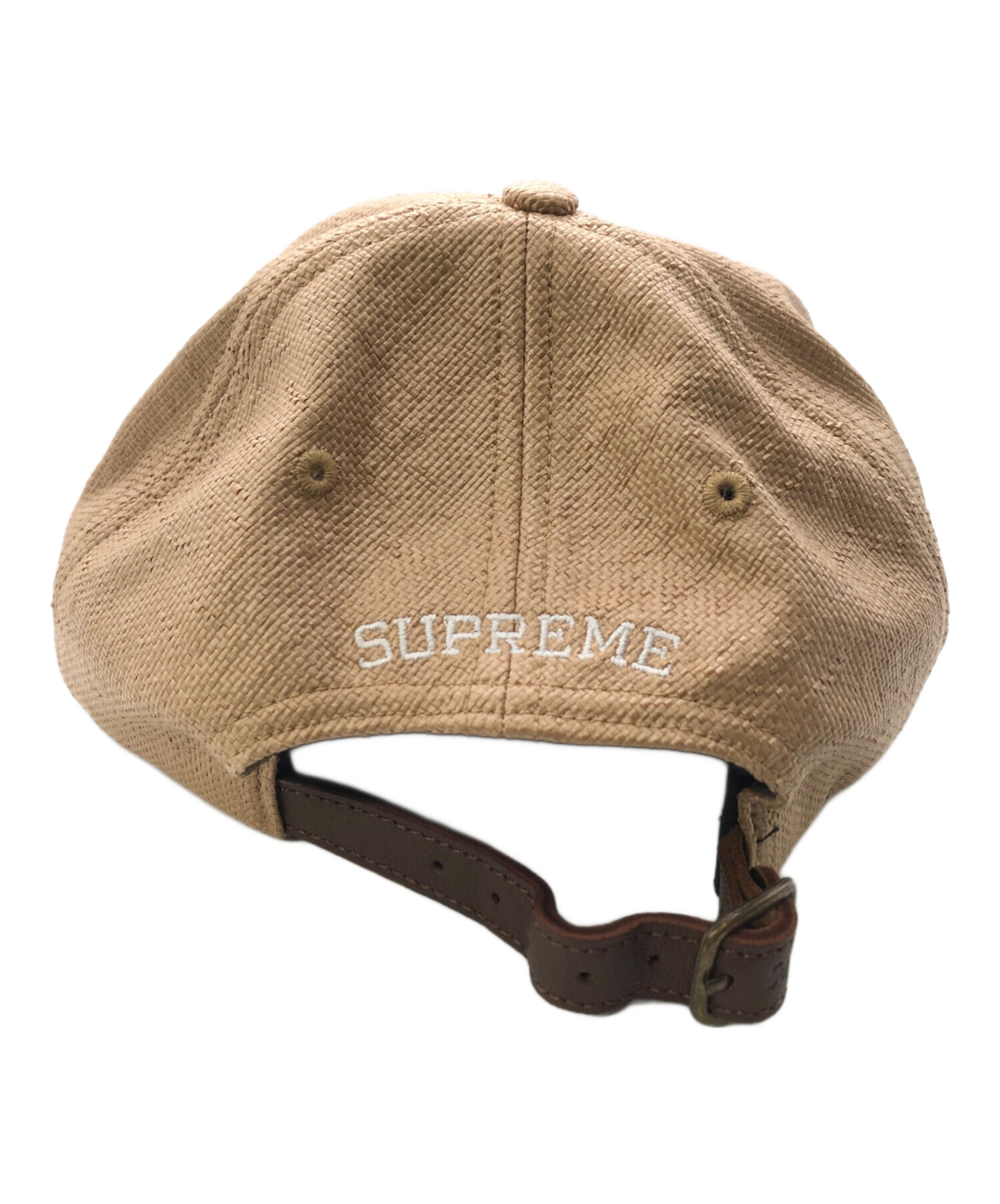 中古・古着通販】SUPREME (シュプリーム) キャップ/S ロゴ 6パネル キャップ ベージュ｜ブランド・古着通販 トレファク公式【TREFAC  FASHION】スマホサイト