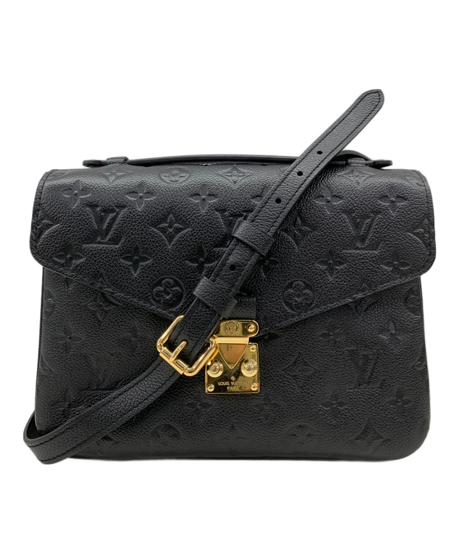 中古・古着通販】LOUIS VUITTON (ルイ ヴィトン) ショルダーバッグ ポシェット・メティス MM ブラック｜ブランド・古着通販  トレファク公式【TREFAC FASHION】スマホサイト