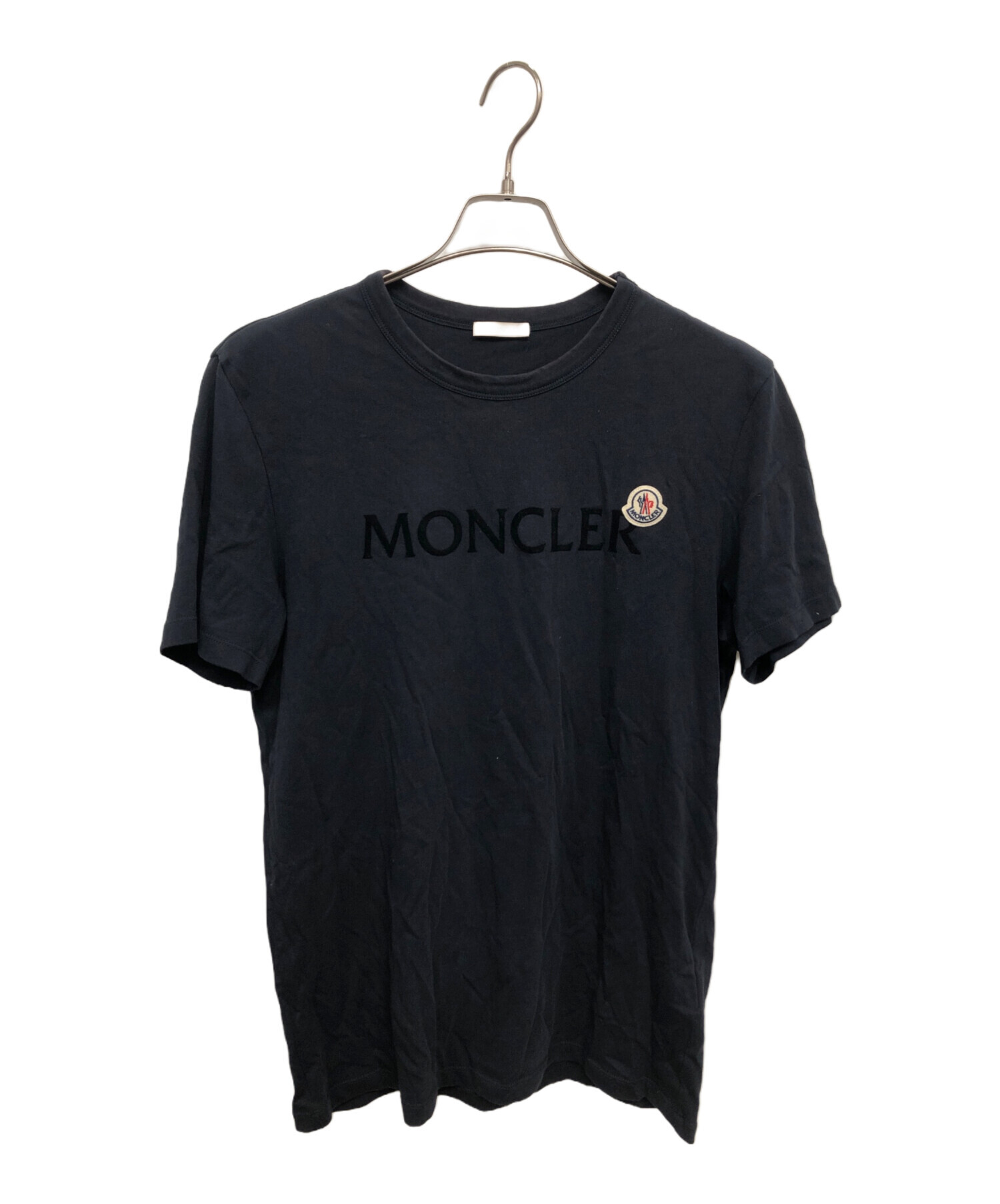 中古・古着通販】MONCLER (モンクレール) 半袖カットソー ネイビー サイズ:S｜ブランド・古着通販 トレファク公式【TREFAC  FASHION】スマホサイト