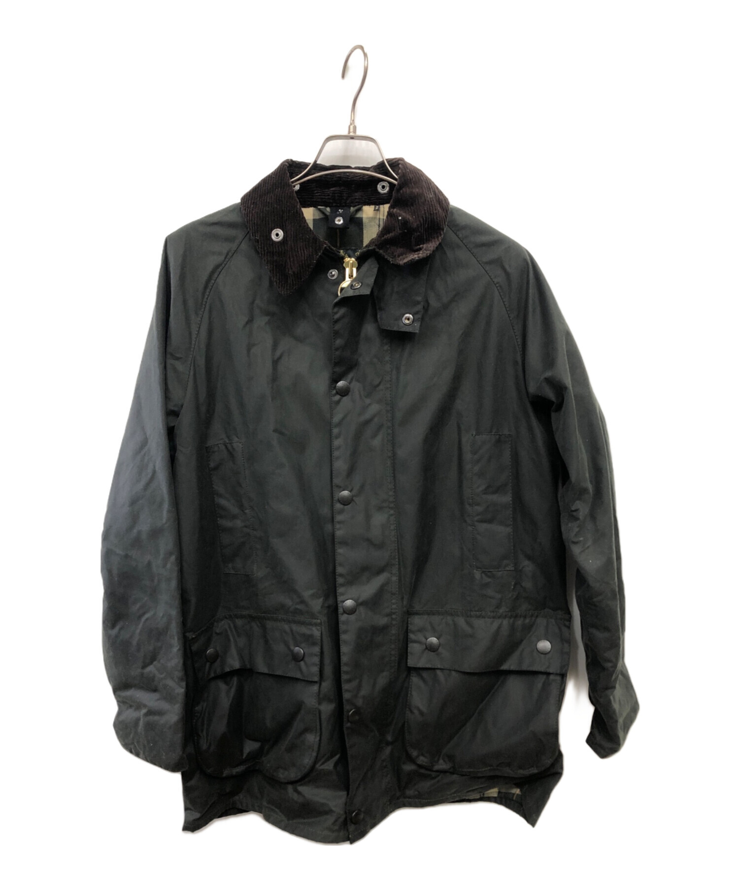 中古・古着通販】Barbour (バブアー) Barbour BEAUFORT スリム オイルドジャケット オリーブ サイズ:40｜ブランド・古着通販  トレファク公式【TREFAC FASHION】スマホサイト