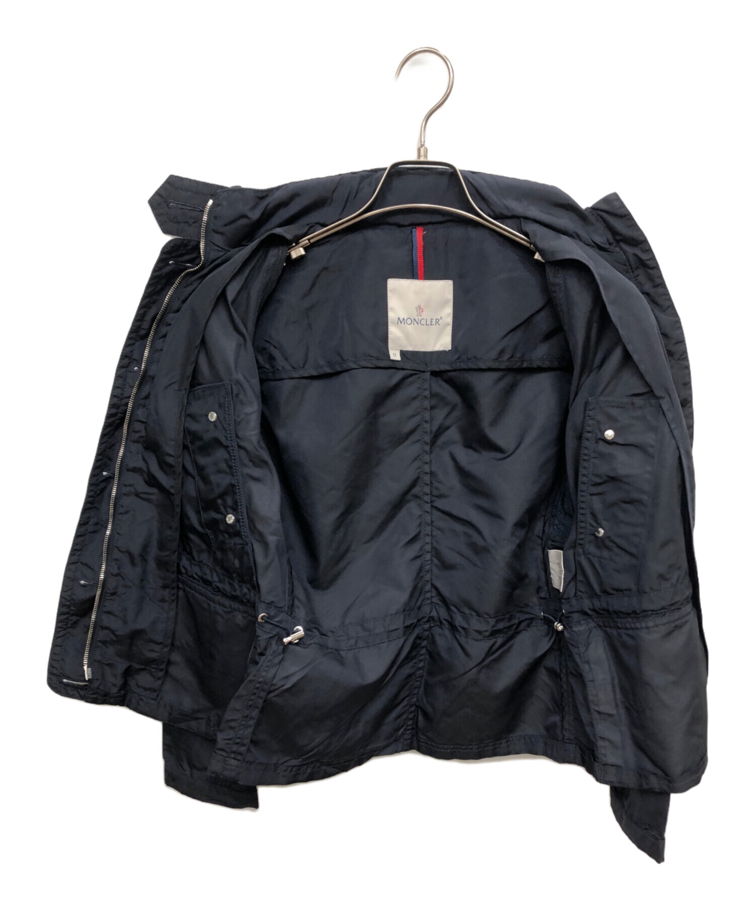 中古・古着通販】MONCLER (モンクレール) ナイロンジャケット ネイビー｜ブランド・古着通販 トレファク公式【TREFAC  FASHION】スマホサイト