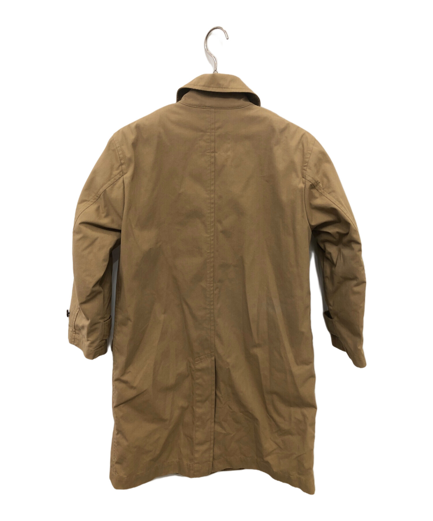 MHL (エムエイチエル) PROOFED COTTON NYLON TWILL COAT(プルーフド コットン ナイロン ツイル コート) ベージュ  サイズ:SIZE 0