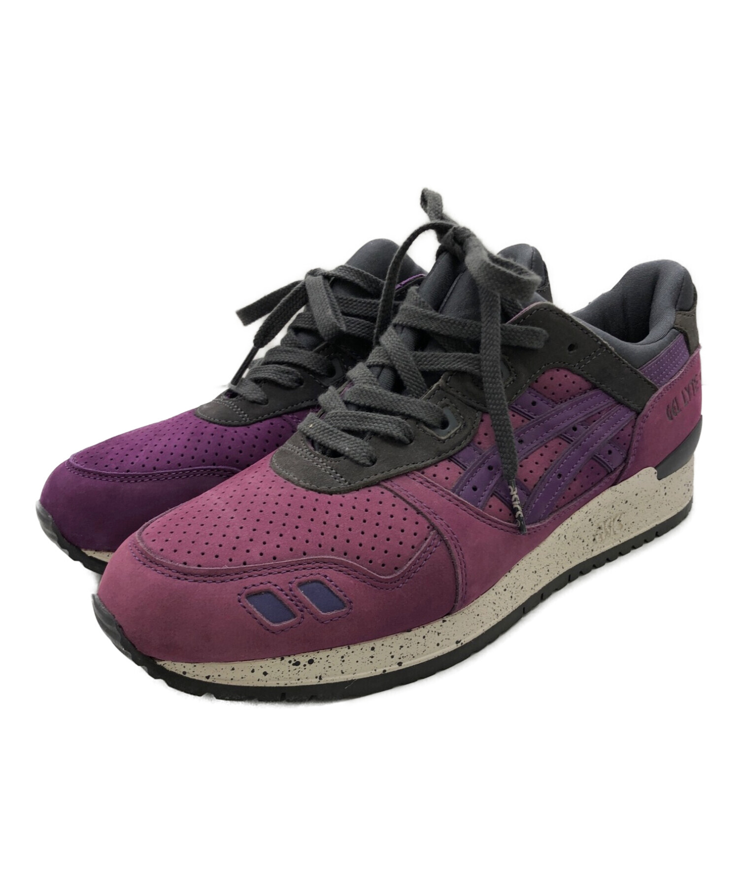 中古・古着通販】asics (アシックス) スニーカー パープル サイズ:28cm