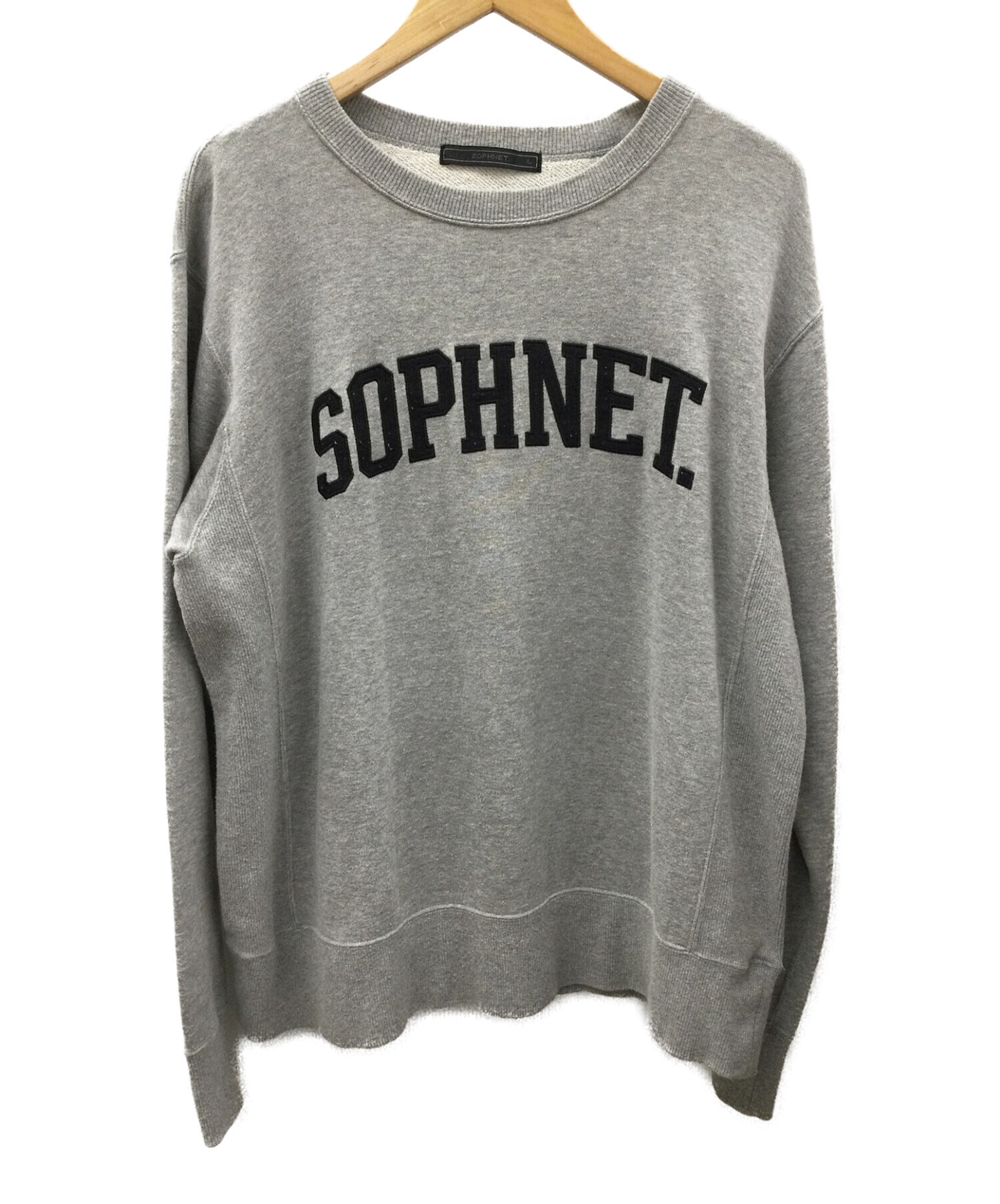 SOPHNET. ソフネット スウェット L グレー | hartwellspremium.com