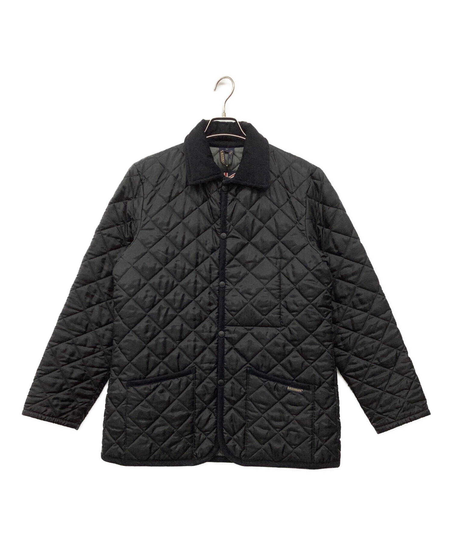 LAVENHAM (ラベンハム) キルティングジャケット ブラック サイズ:38