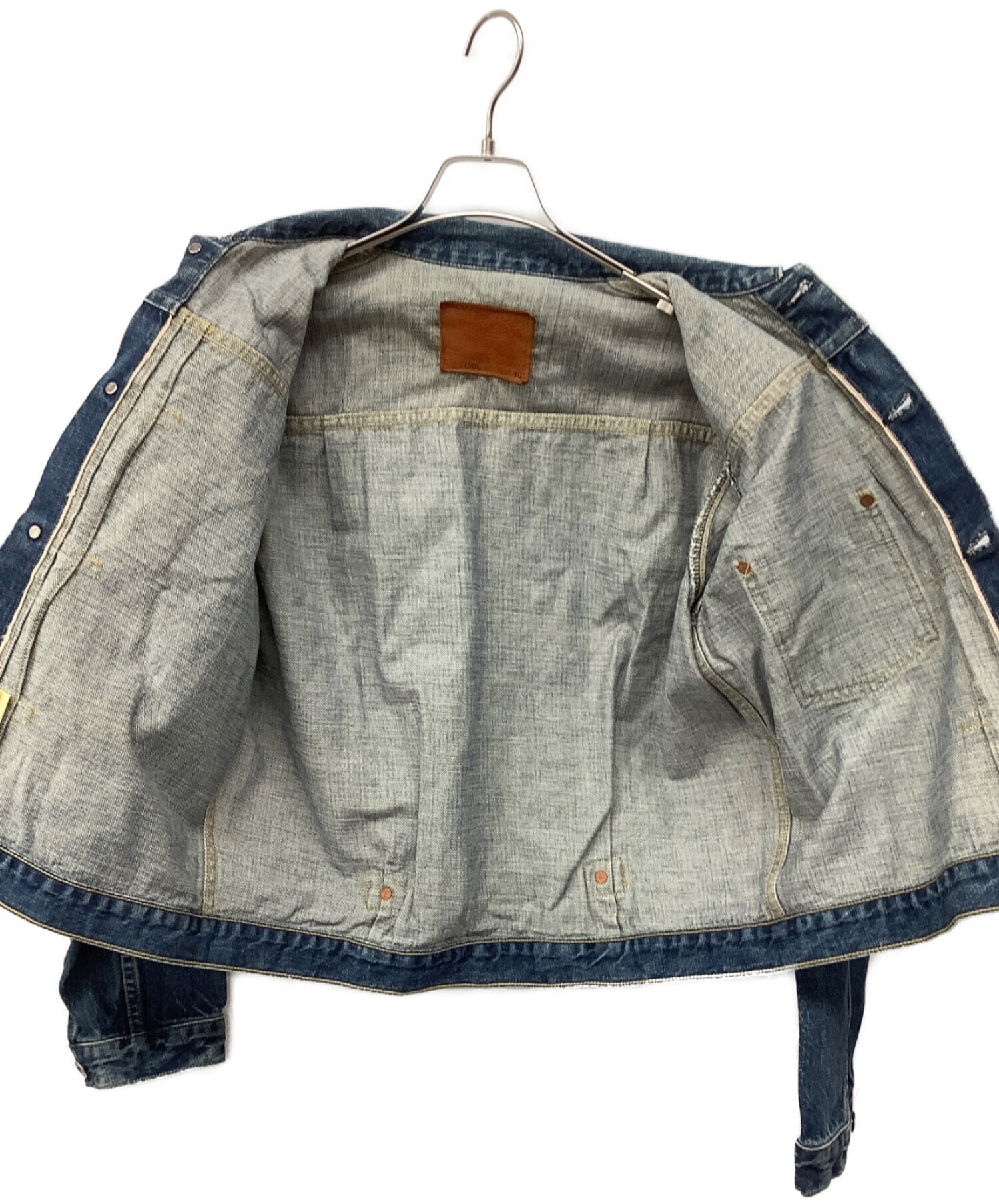 中古・古着通販】LEVI'S (リーバイス) 1st復刻デニムジャケット ブルー