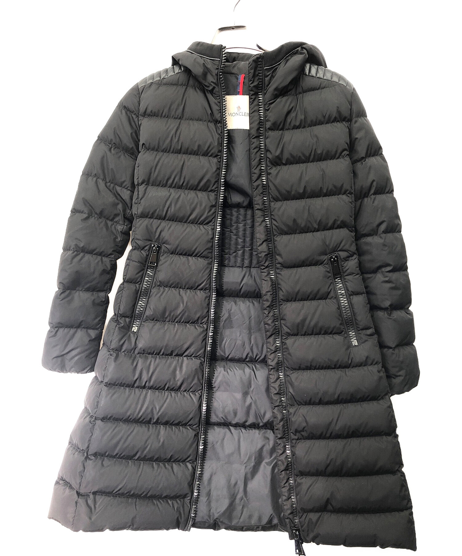 中古・古着通販】MONCLER (モンクレール) ダウンコート ブラック