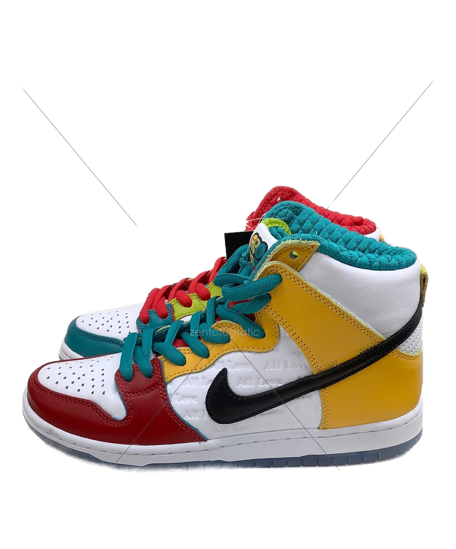 NIKE (ナイキ) SB DUNK HIGH PRO QS マルチカラー サイズ:25.5 未使用品