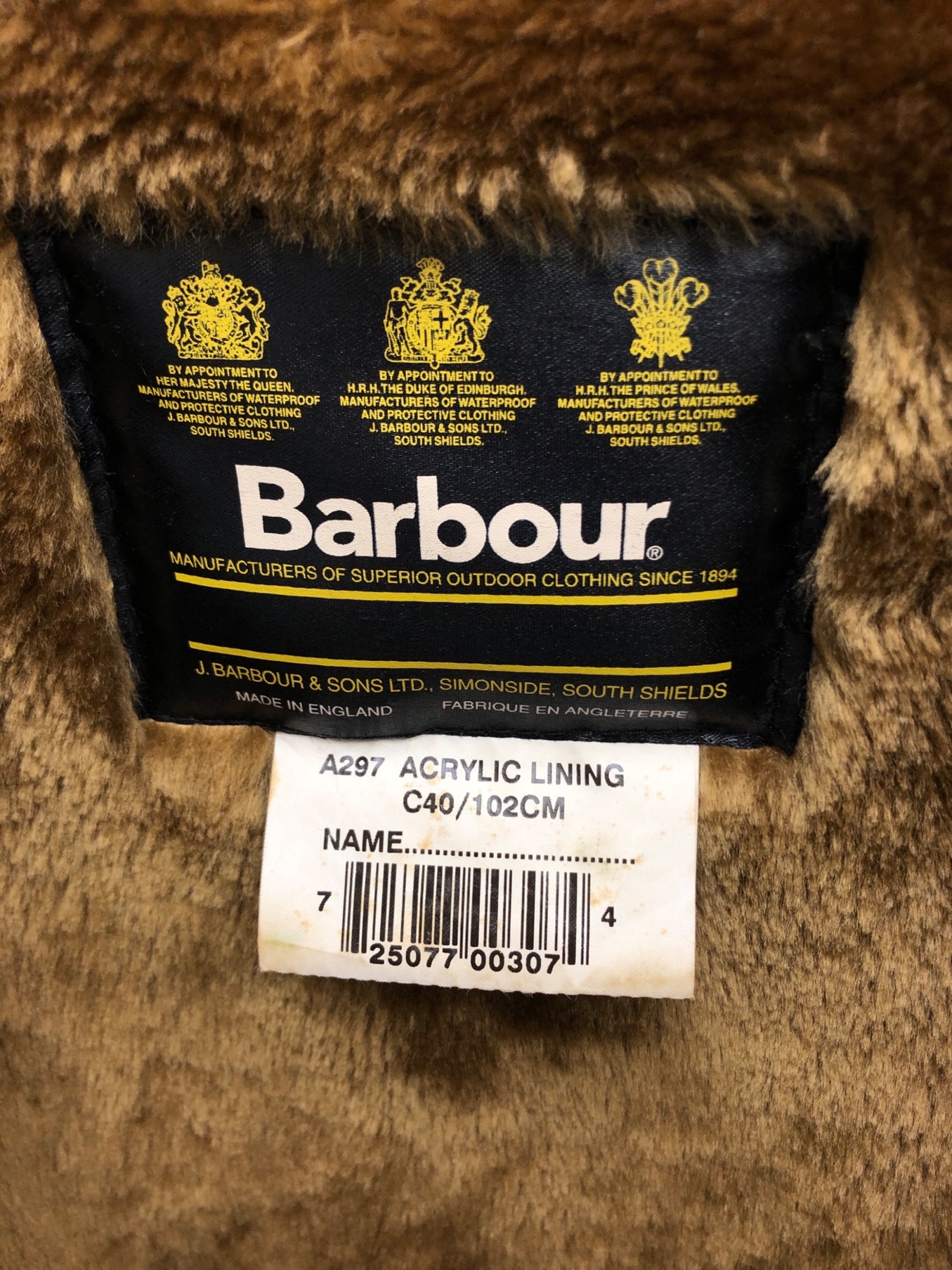 セール 登場から人気沸騰 イギリス製 made 90s Barbour ベスト