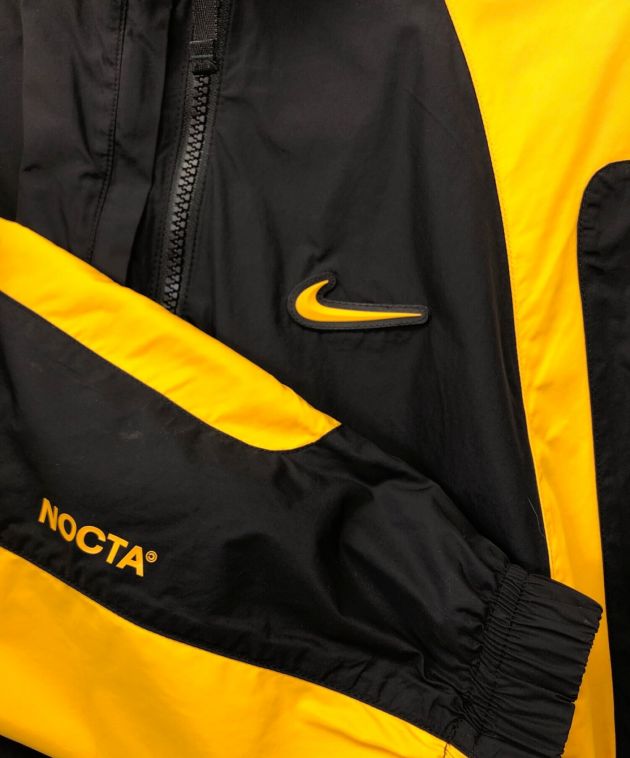 NIKE×Drake NOCTA (ナイキ×ドレイク ノクタ) トラックジャケット ブラック×イエロー サイズ:M