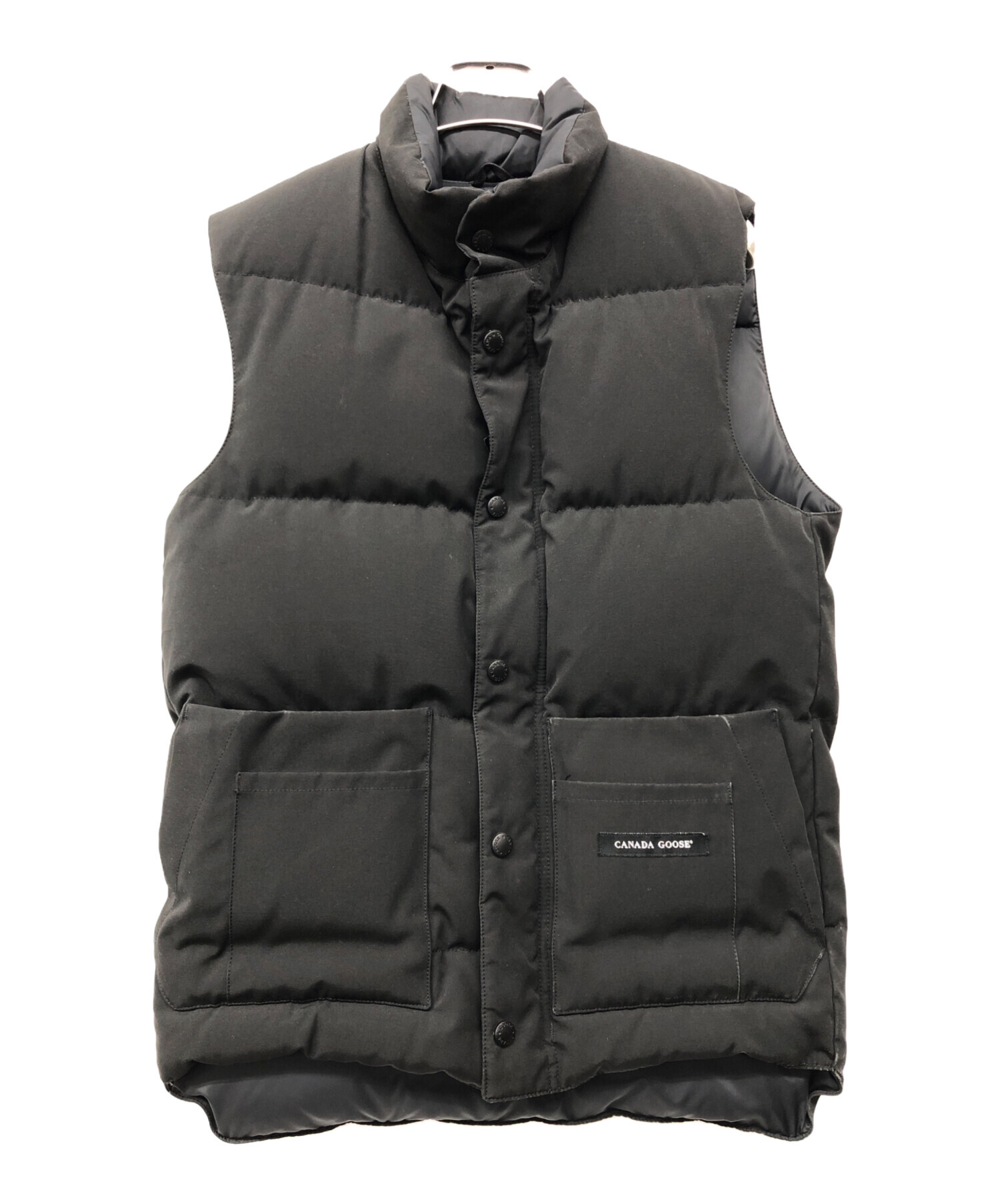 中古・古着通販】CANADA GOOSE (カナダグース) ダウンベスト ブラック サイズ:XS｜ブランド・古着通販 トレファク公式【TREFAC  FASHION】スマホサイト