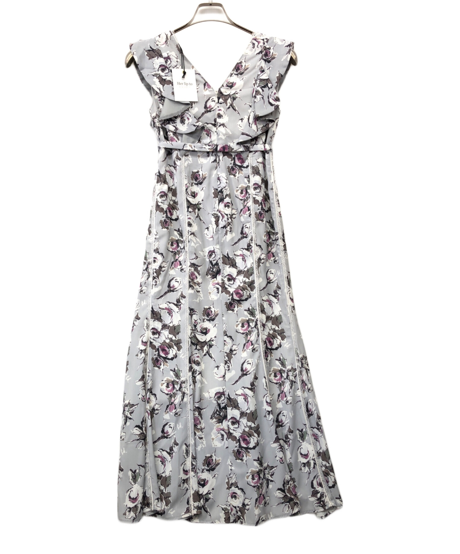 中古・古着通販】HER LIP TO (ハーリップトゥ) English Rose Garden Dress スカイブルー  サイズ:S｜ブランド・古着通販 トレファク公式【TREFAC FASHION】スマホサイト