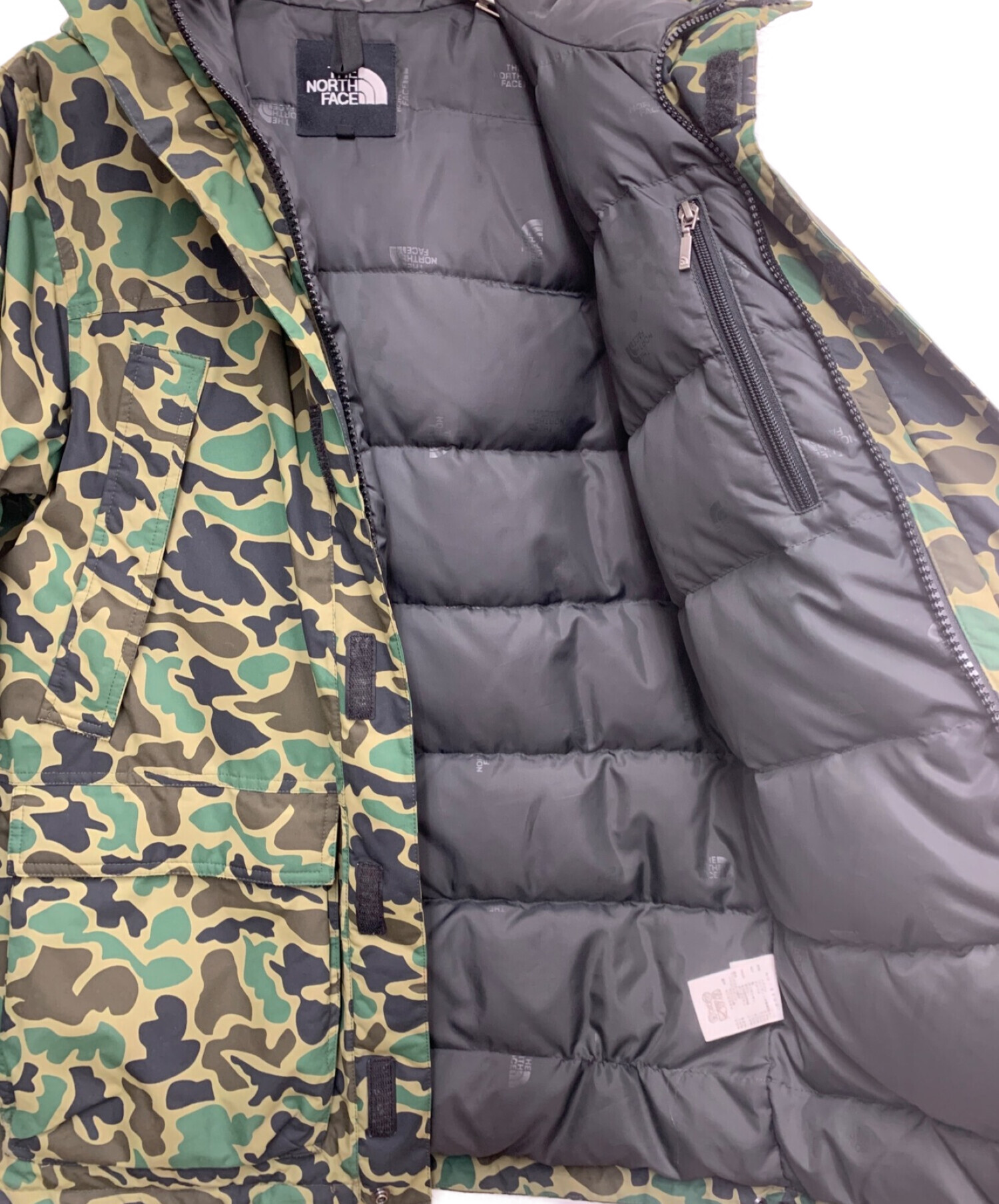 THE NORTH FACE (ザ ノース フェイス) スヌープダウンジャケット グリーン サイズ:SIZE S